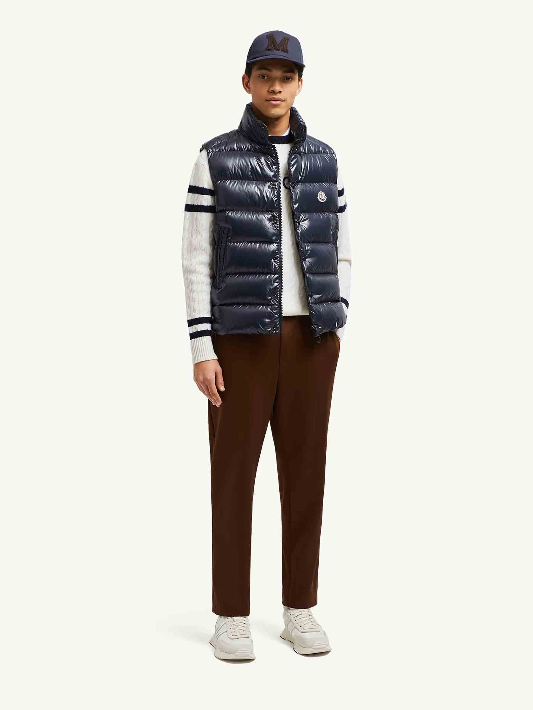 Chaleco Acolchado Tibb Moncler – Гарантія оригінальності – вид ззаду