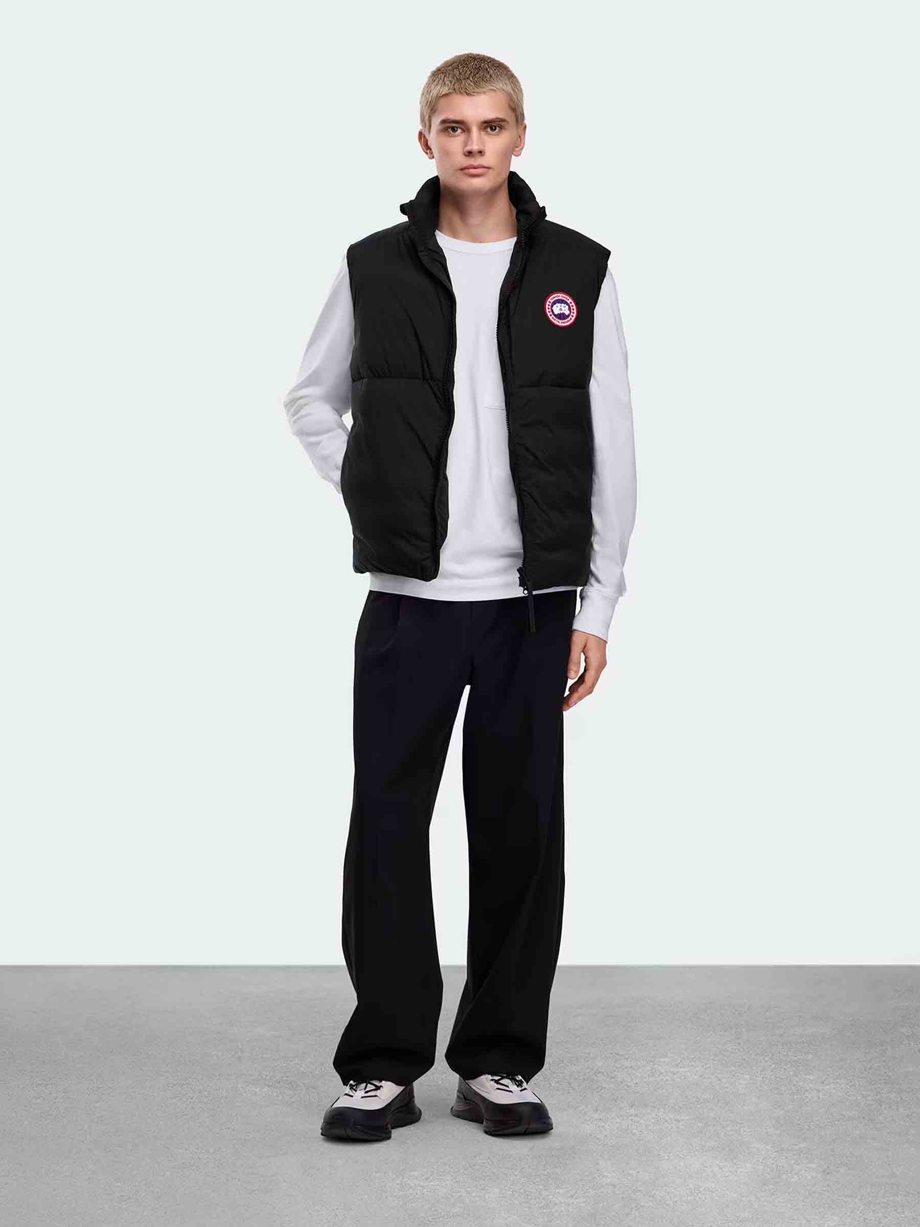 Lodge Padded Vest Canada goose оригінал – Купити в Україні – вид ззаду