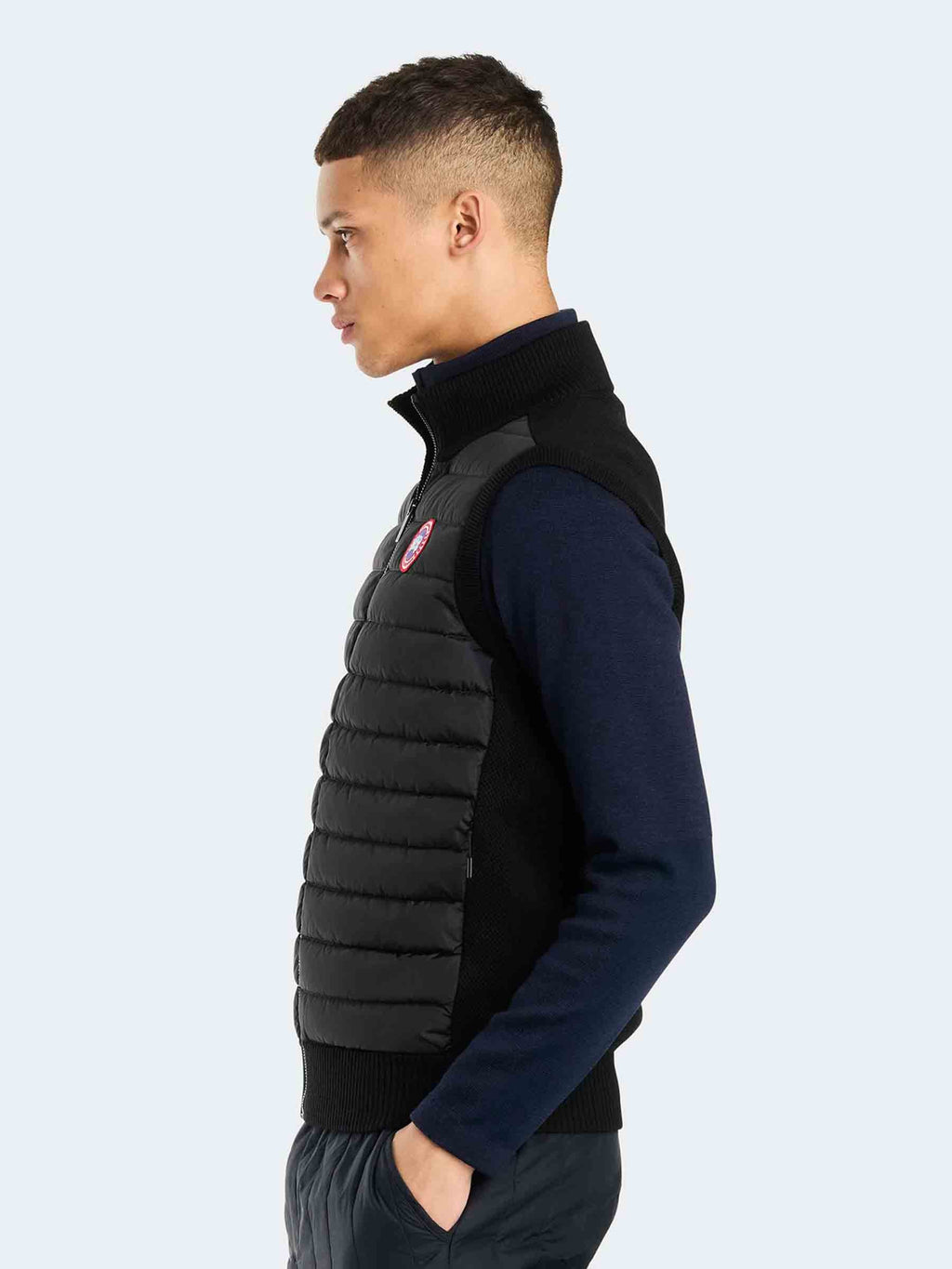 Hybridge Knit Vest Canada goose – Гарантія оригінальності – детальний вид