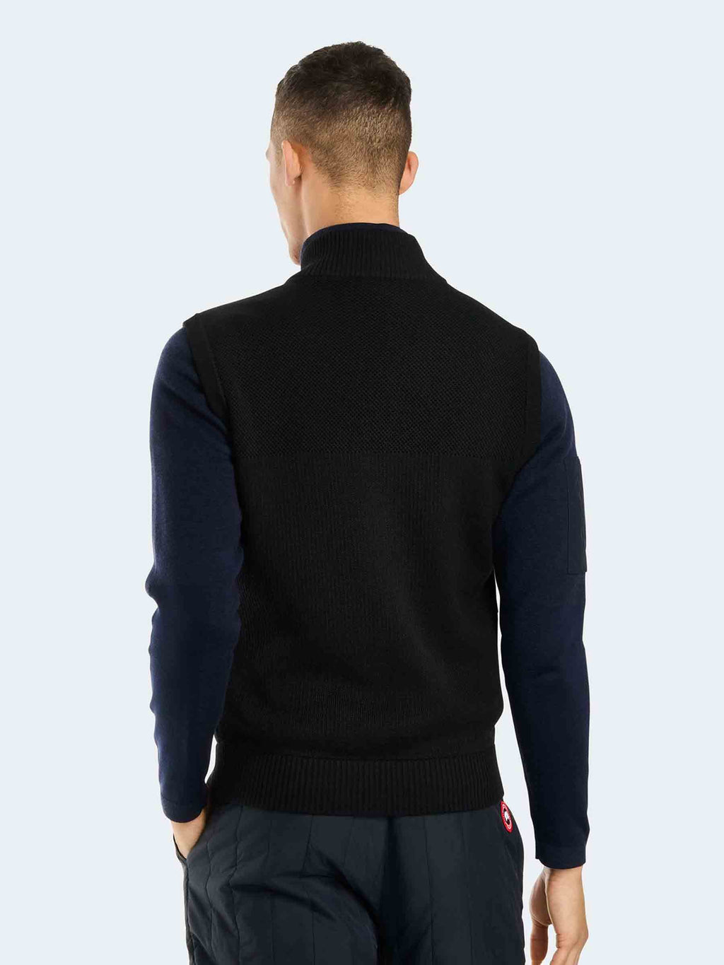 Hybridge Knit Vest Canada goose – Гарантія оригінальності – збільшений вид
