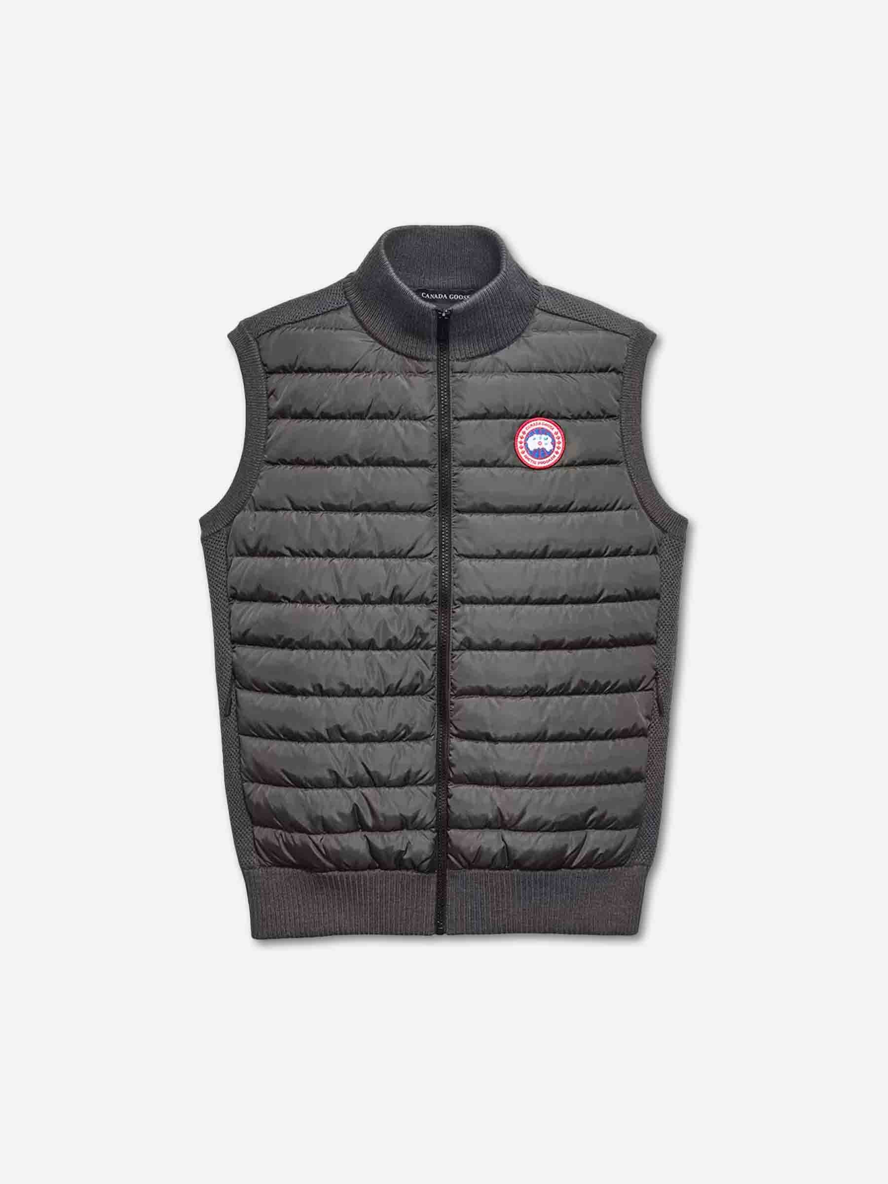 Оригінальна Hybridge Quilted Cardigan Canada goose – боковий вид