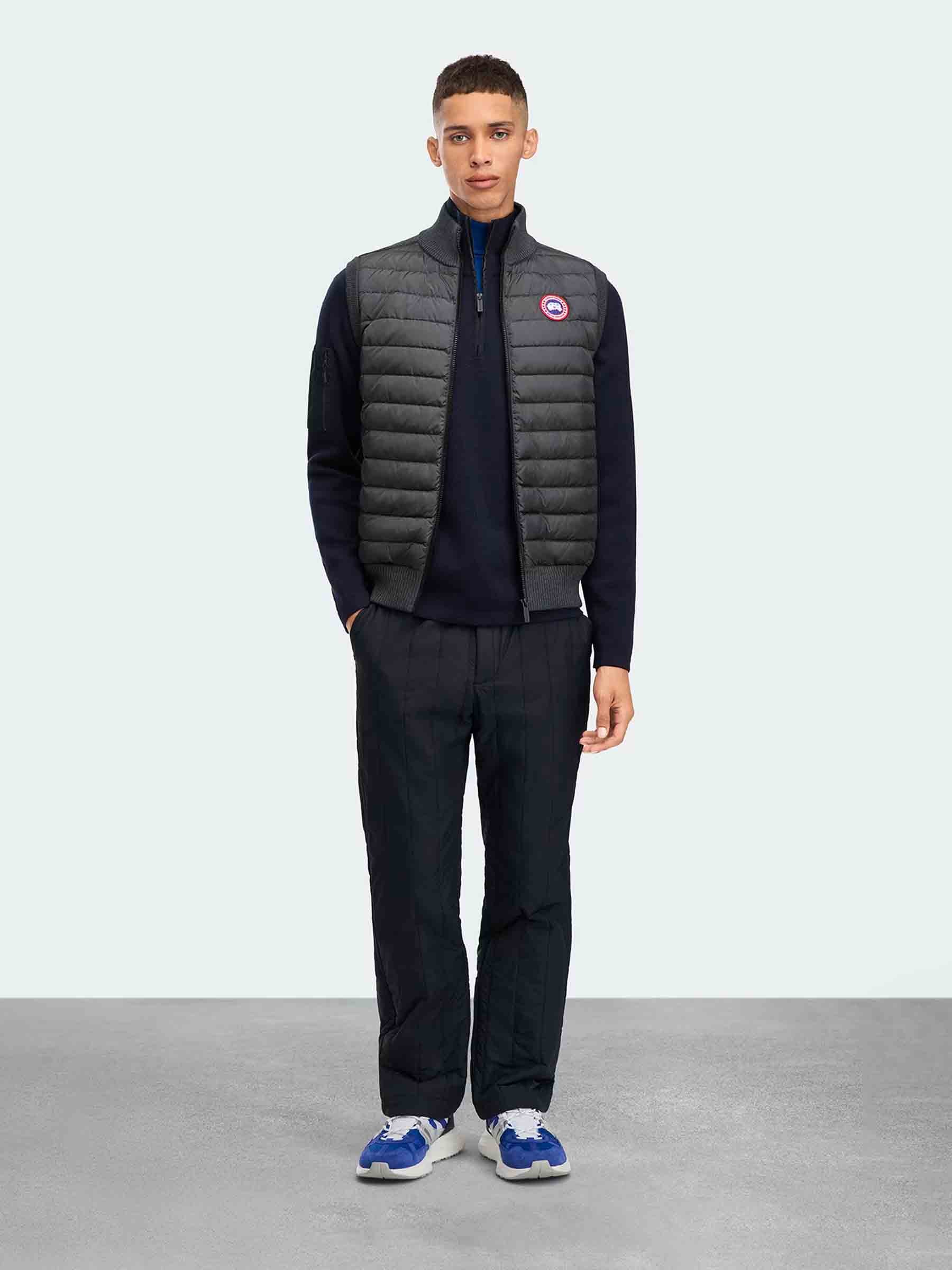 Оригінальна Hybridge Quilted Cardigan Canada goose – вид ззаду