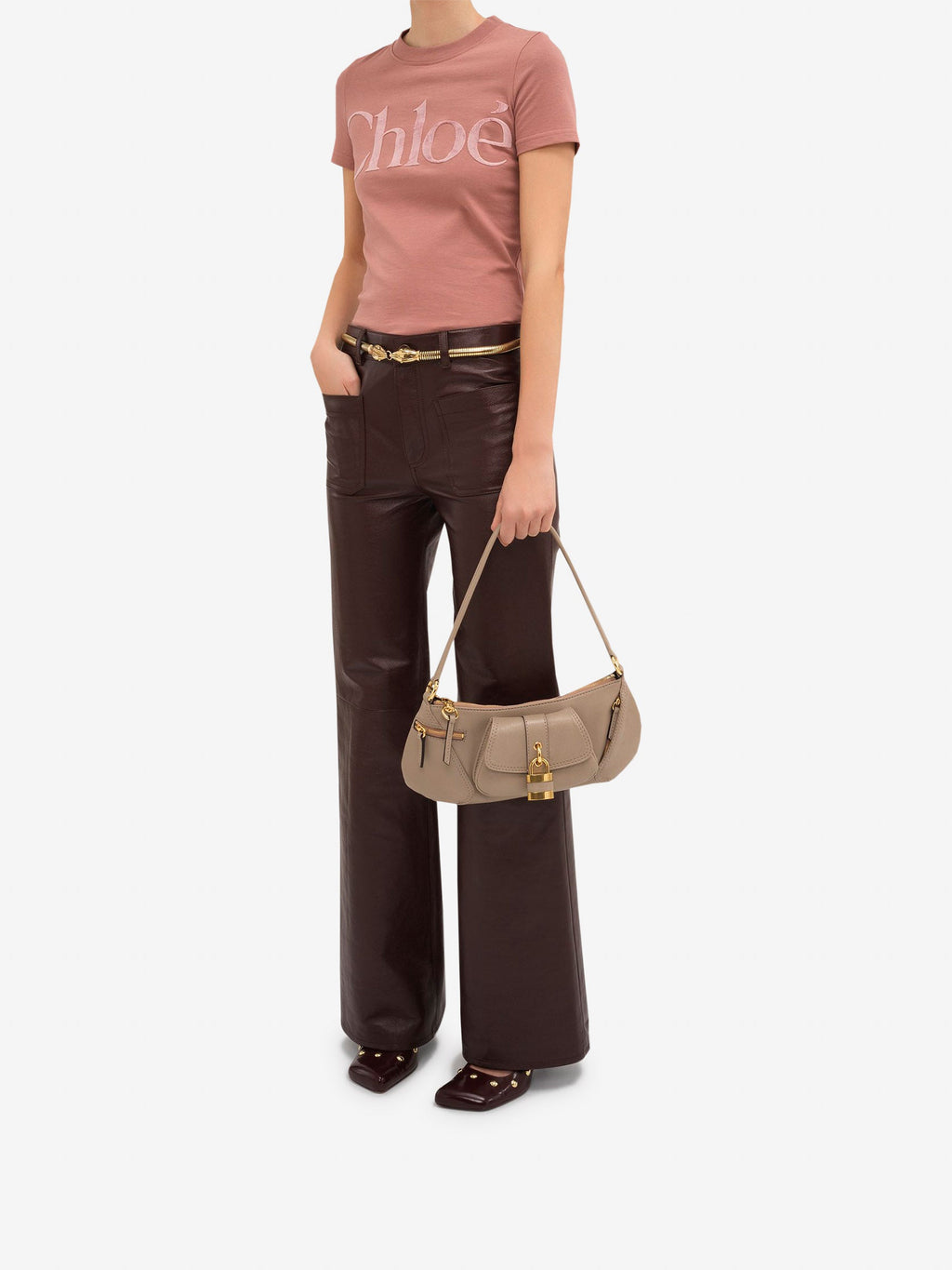 The 99 Shoulder Bag Chloe – Гарантія оригінальності – вид ззаду