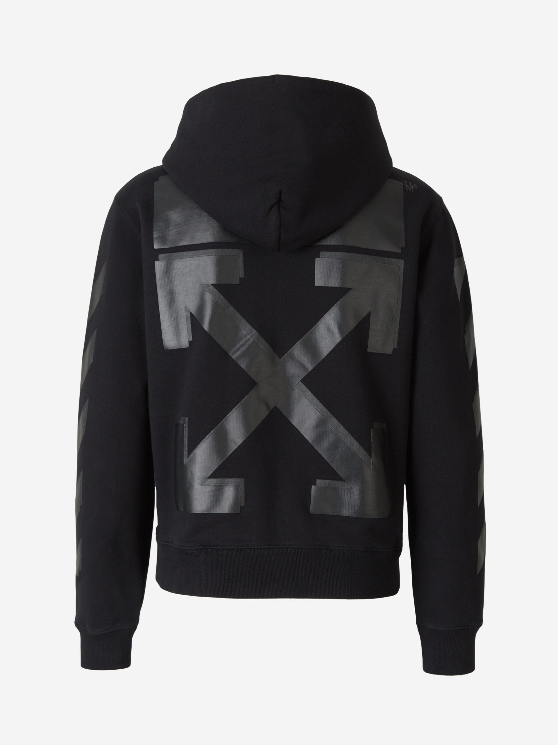 Оригінальна Arrow Hoodie Off-white – вид ззаду