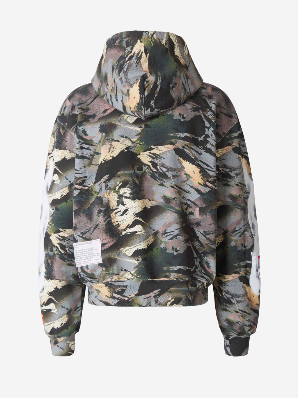 Camo Hoodie Heron preston оригінал – Купити в Україні – вид ззаду