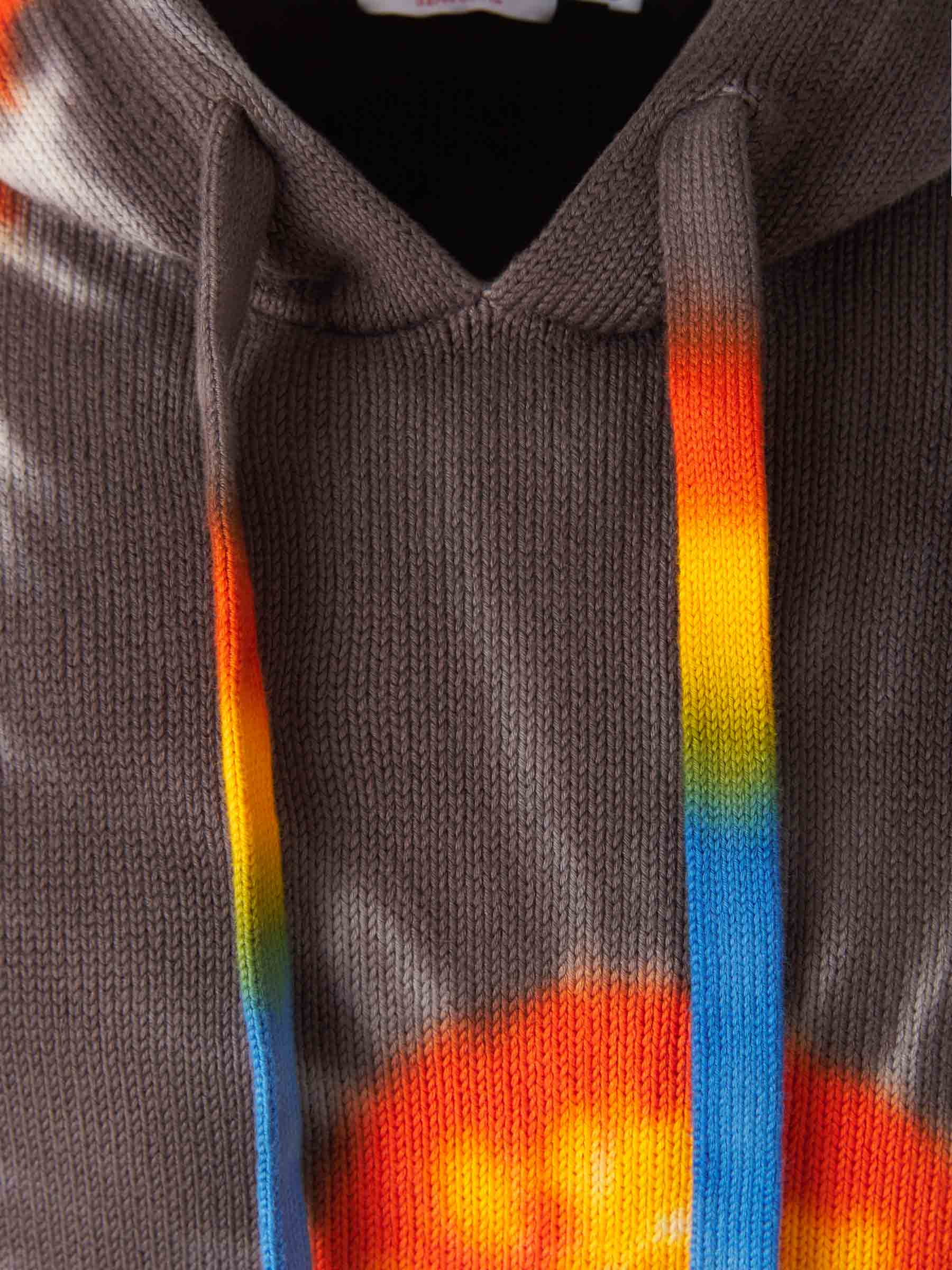 Оригінальна Diag Tie-Dye Hoodie Off-white – детальний вид