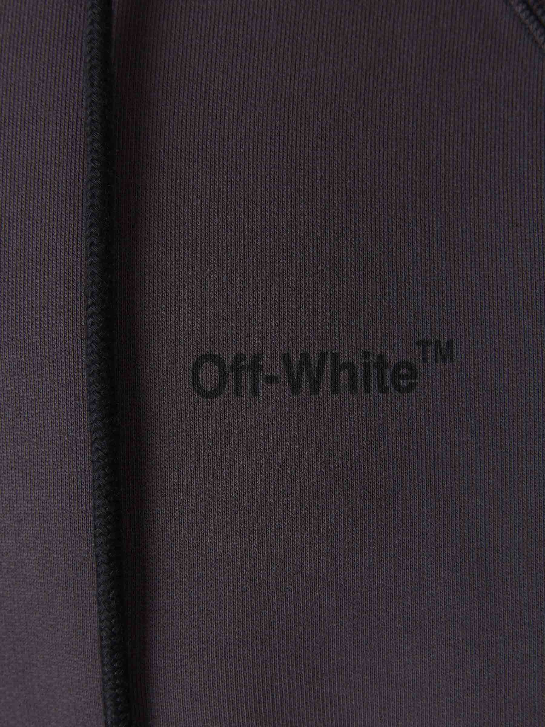 Оригінальна Diagonals Logo Sweatshirt Off-white – збільшений вид