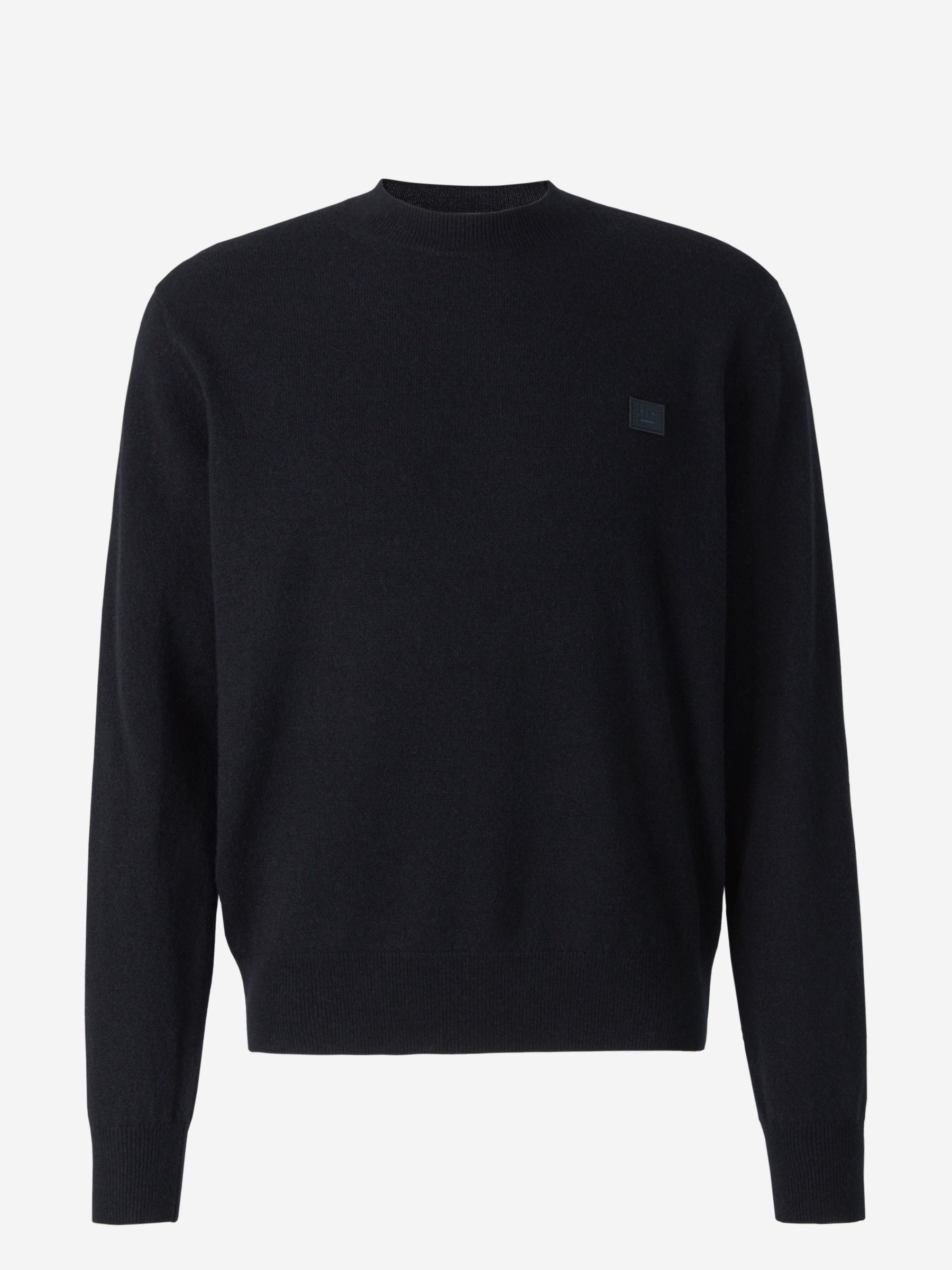 Оригінальна Wool Patch Sweater Acne studios – боковий вид