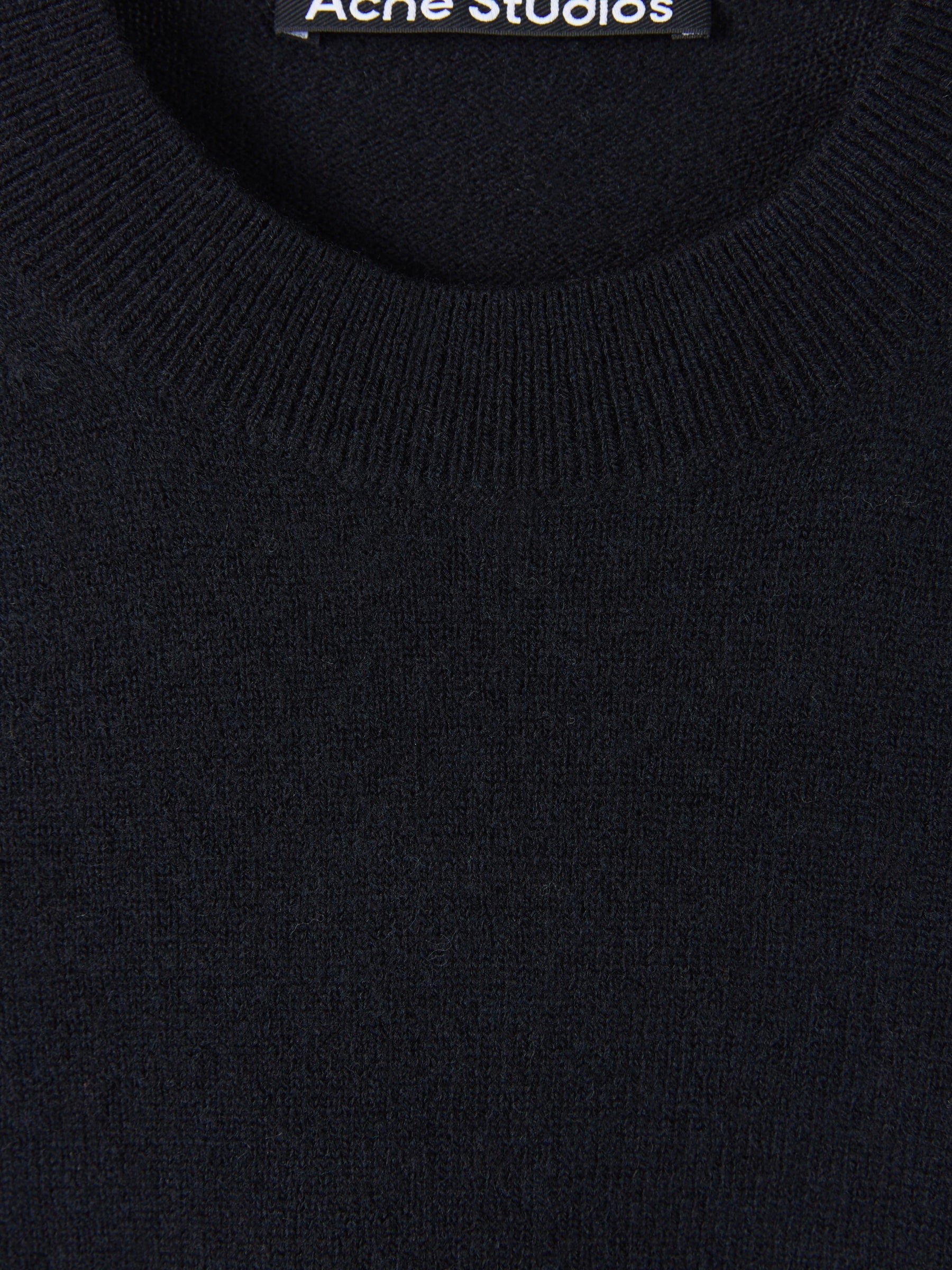 Оригінальна Wool Patch Sweater Acne studios – детальний вид
