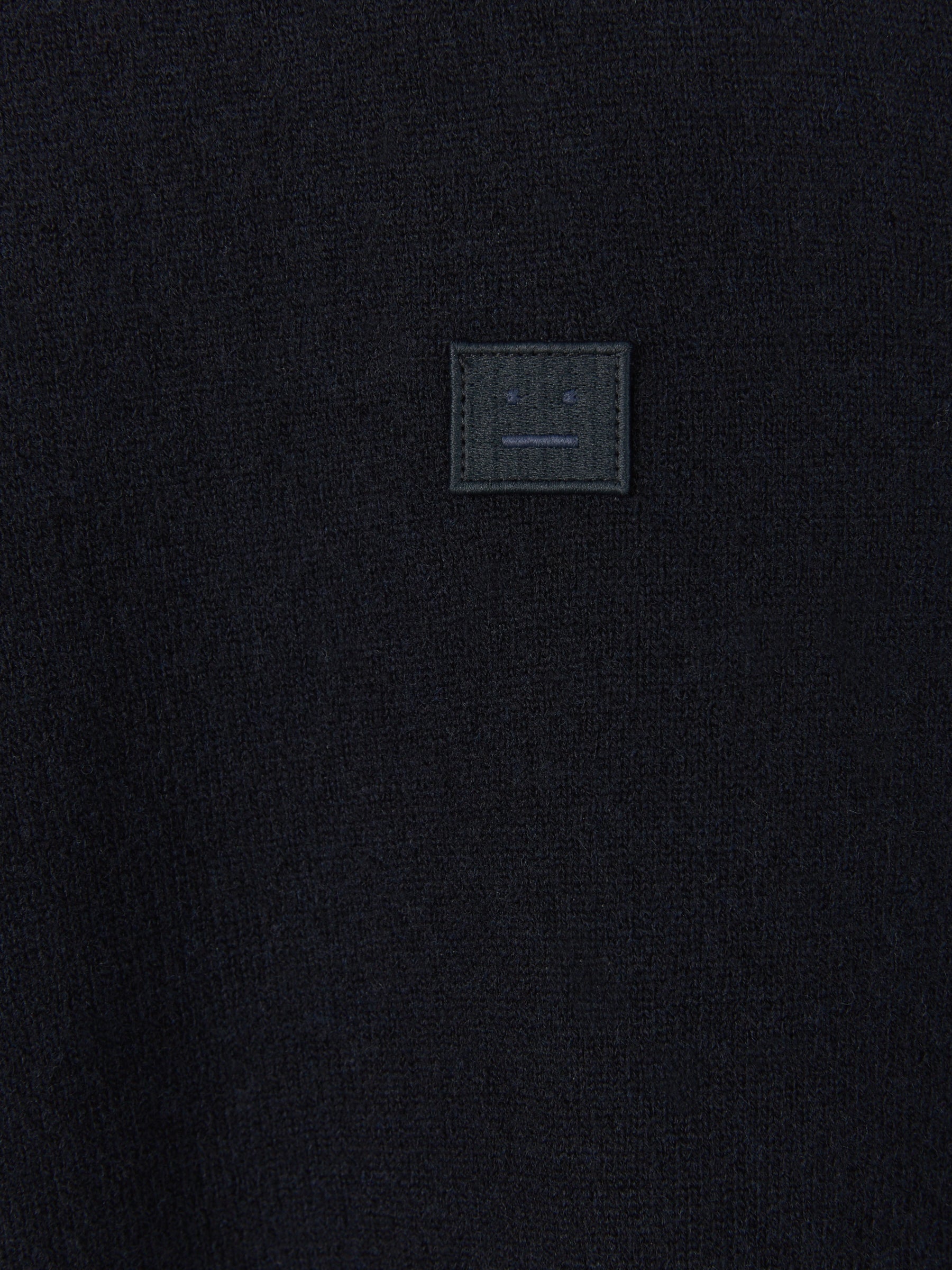 Оригінальна Wool Patch Sweater Acne studios – збільшений вид