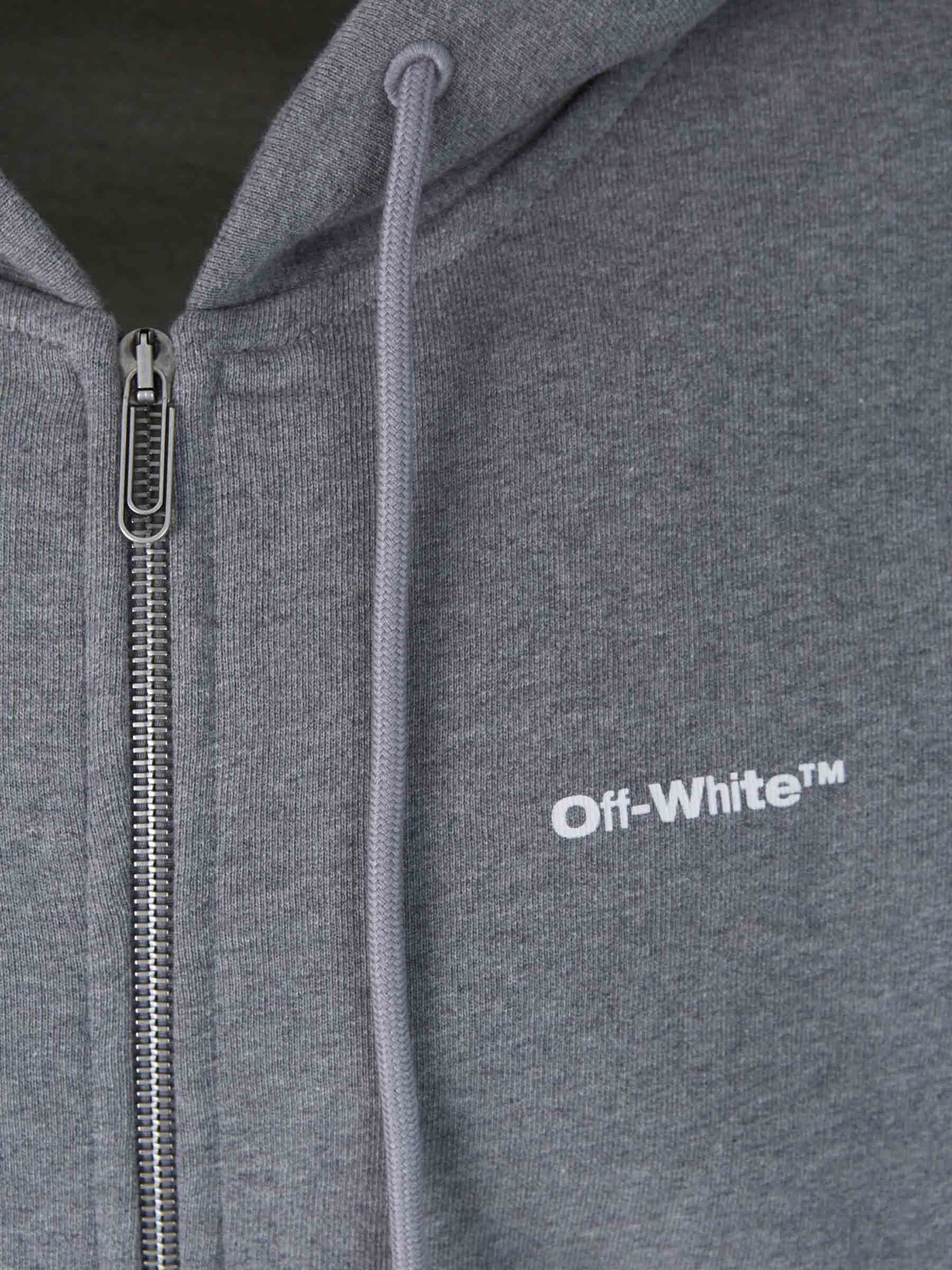 Оригінальна Wave Diagonals Hoodie Off-white – детальний вид