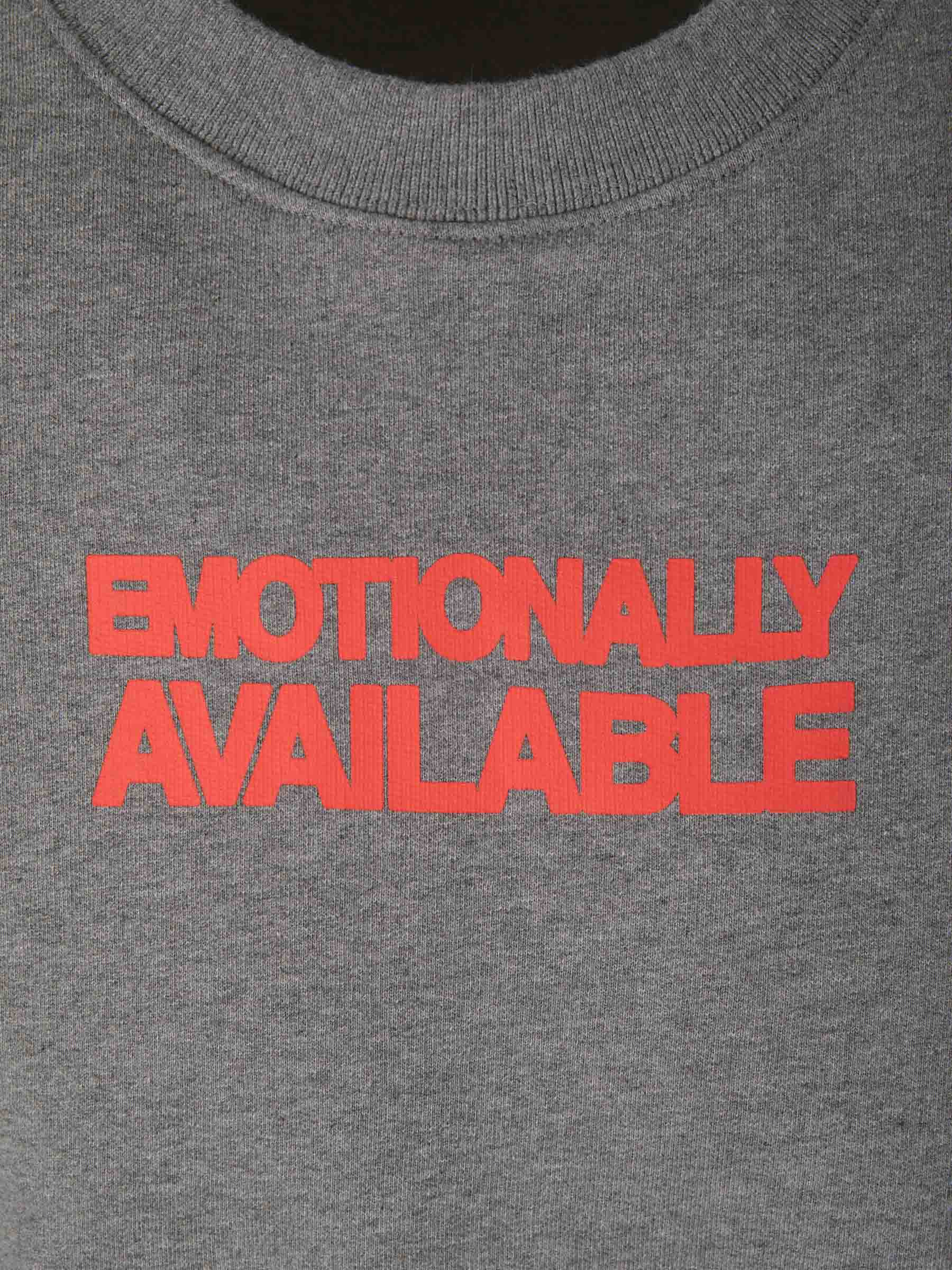 Emotionally Available Sweatshirt Off-white оригінал – Купити в Україні – детальний вид