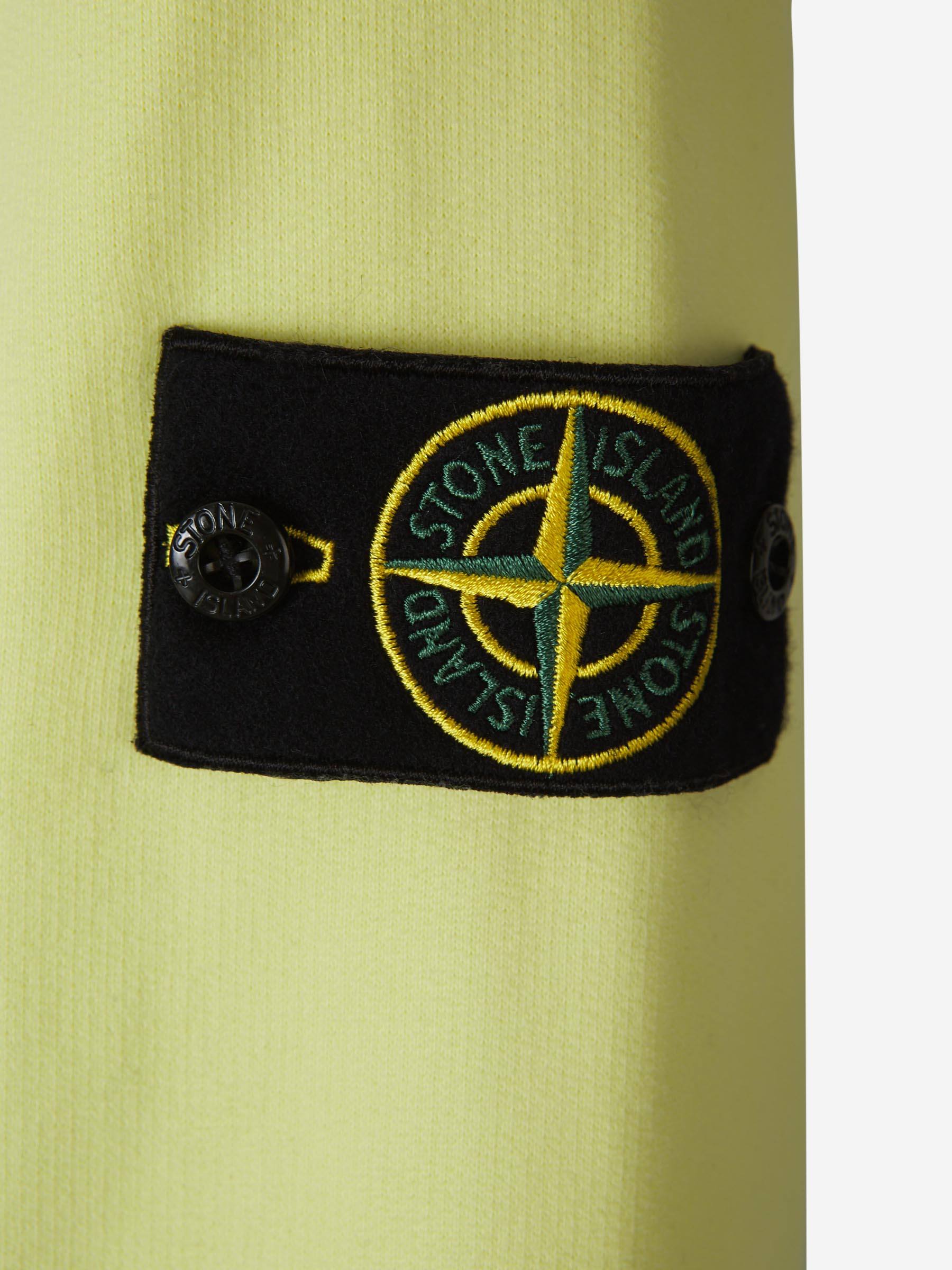 Logo Cotton Hoodie Stone island – Гарантія оригінальності – збільшений вид