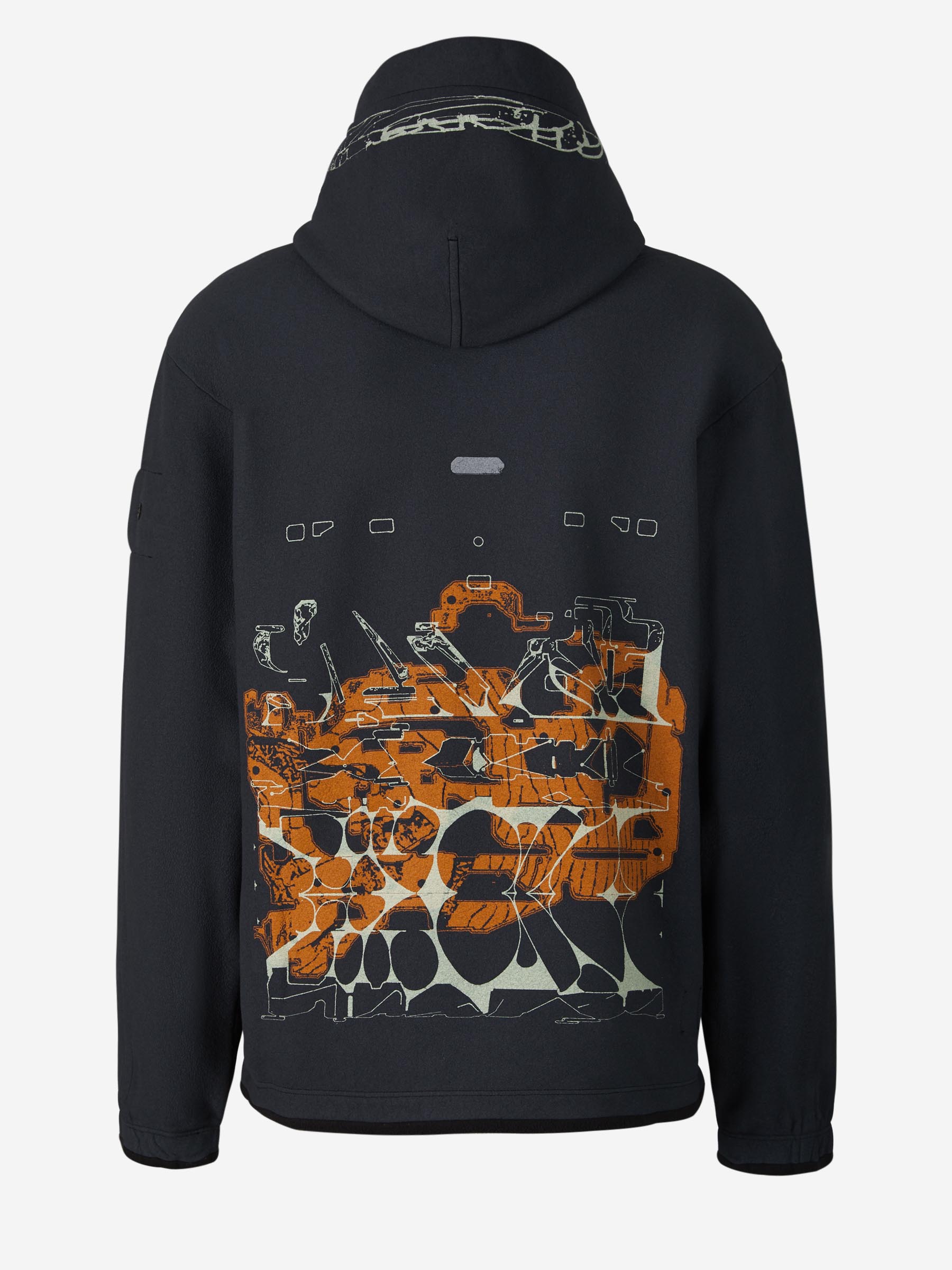 Оригінальна Graphic Hooded Hoodie Stone island – вид ззаду - STONE ISLAND