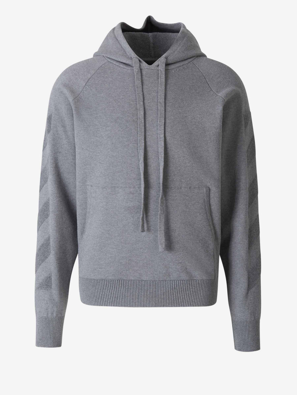 Arrow Diagonals Hoodie Off-white – Гарантія оригінальності – боковий вид
