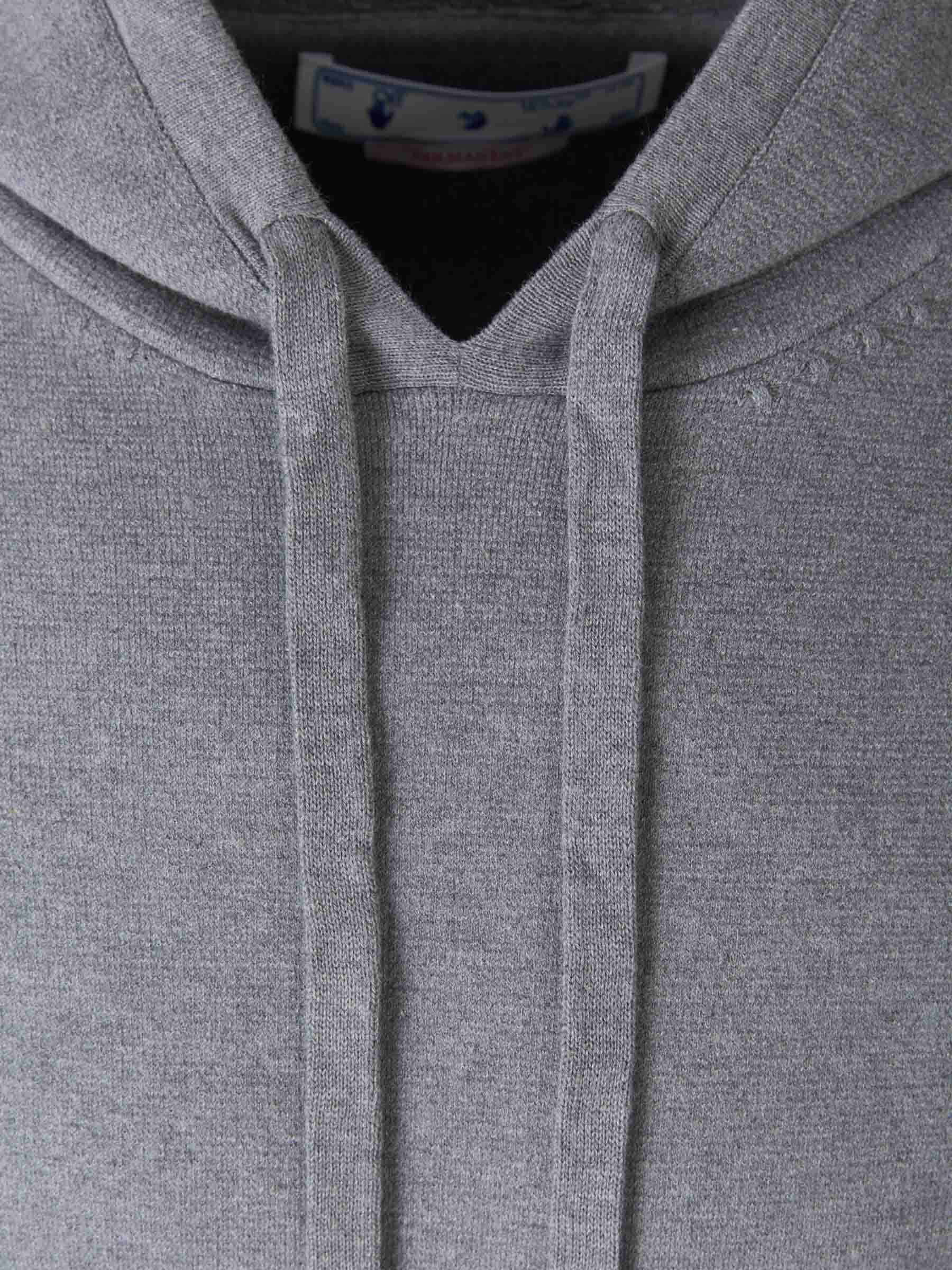 Arrow Diagonals Hoodie Off-white – Гарантія оригінальності – детальний вид