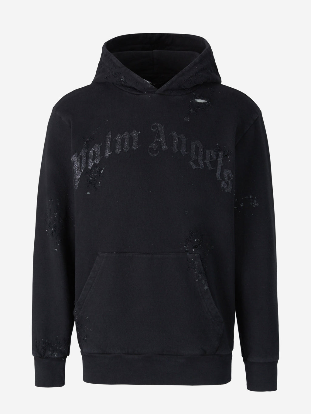 Оригінальна Glitter Logo Hoodie Palm angels – боковий вид