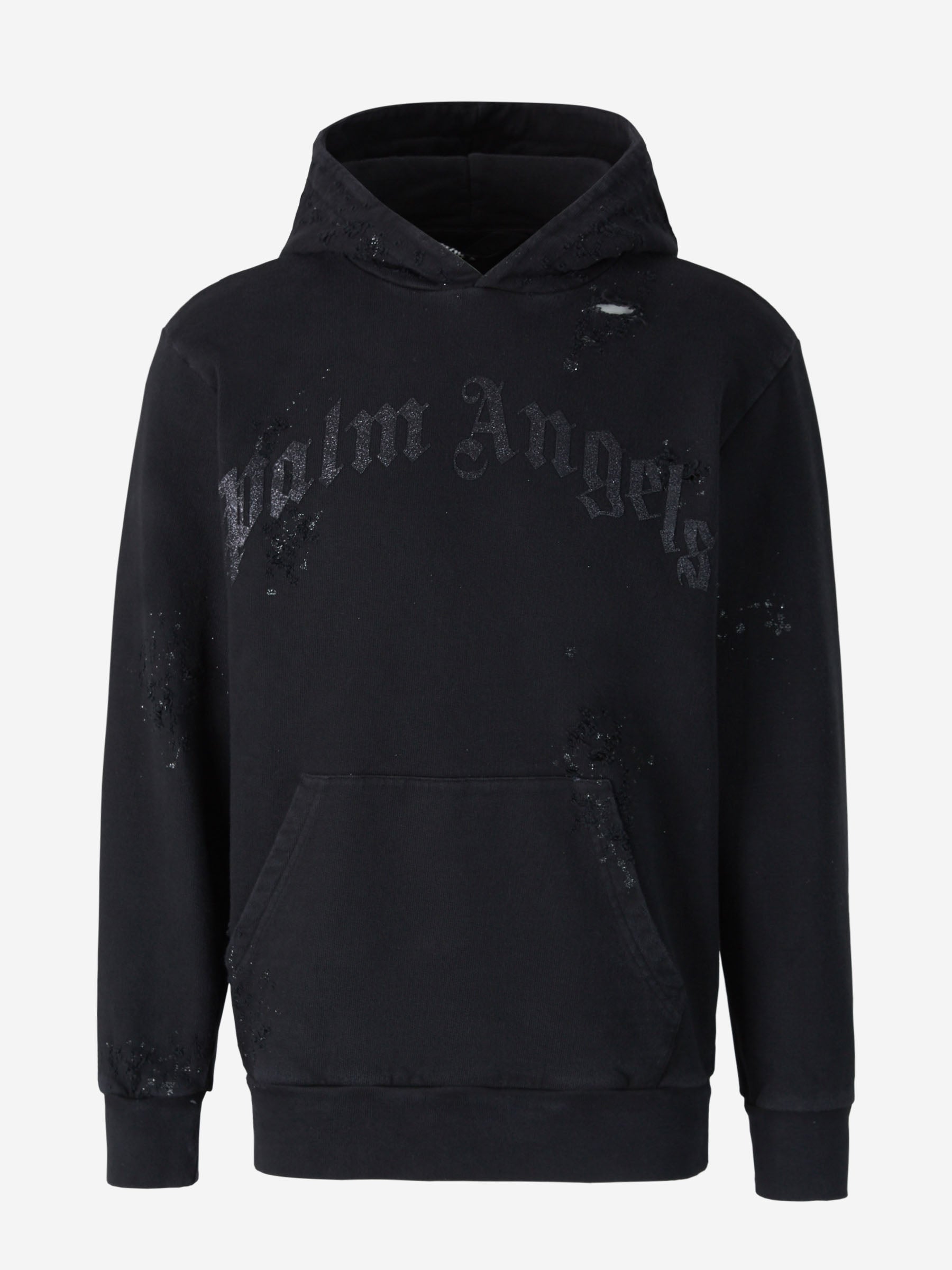 Оригінальна Glitter Logo Hoodie Palm angels – боковий вид
