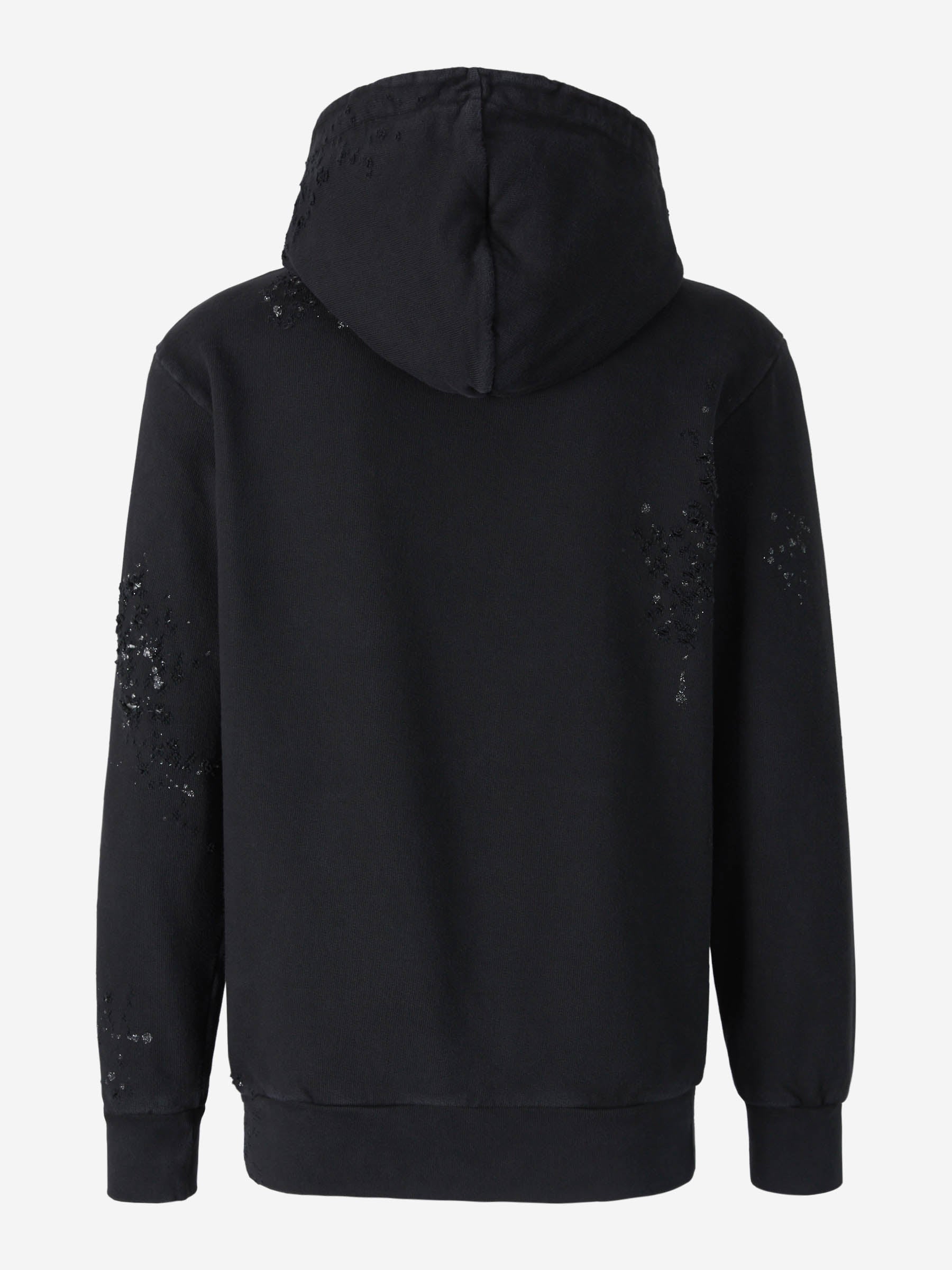 Оригінальна Glitter Logo Hoodie Palm angels – вид ззаду
