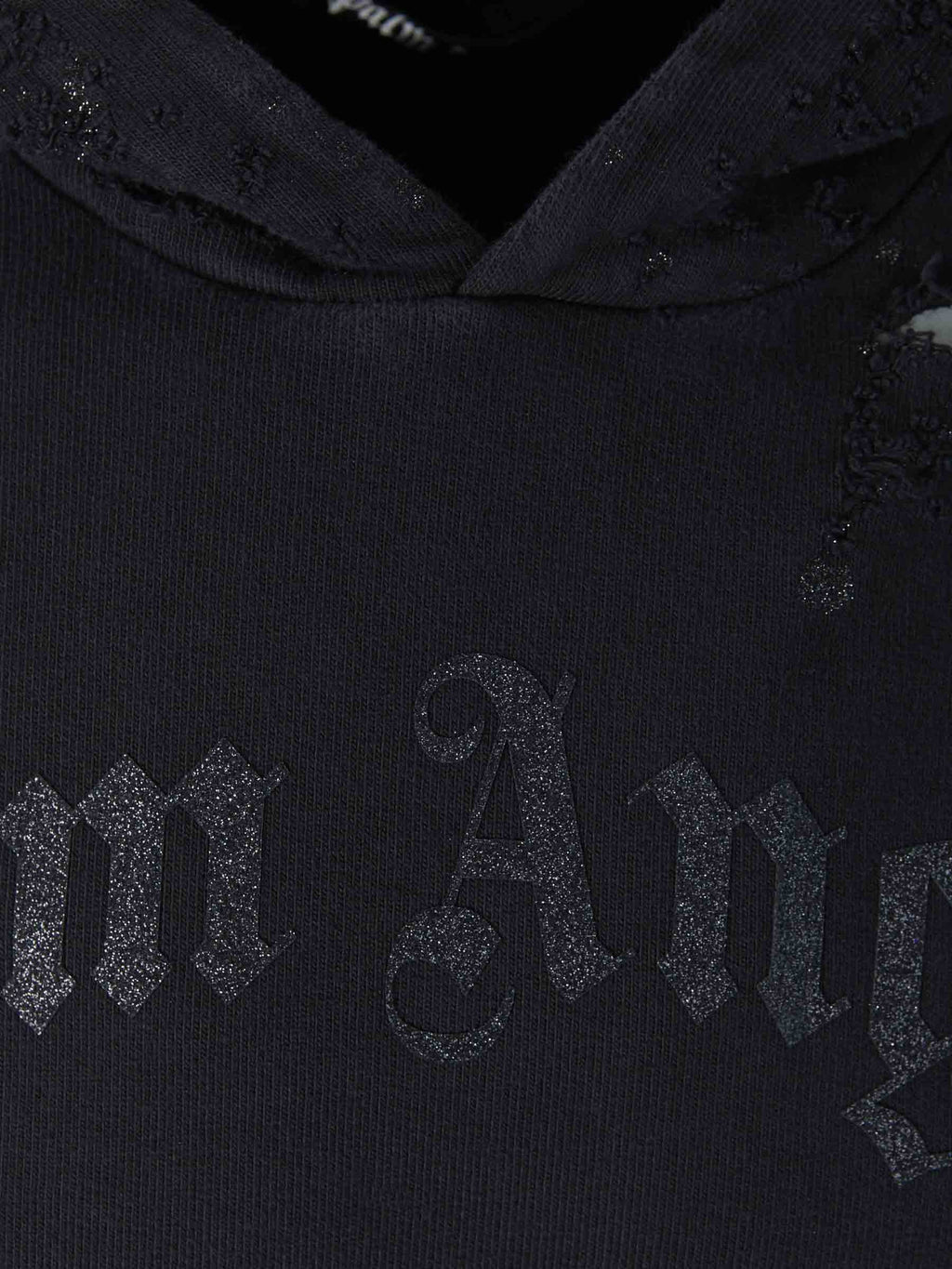 Оригінальна Glitter Logo Hoodie Palm angels – детальний вид