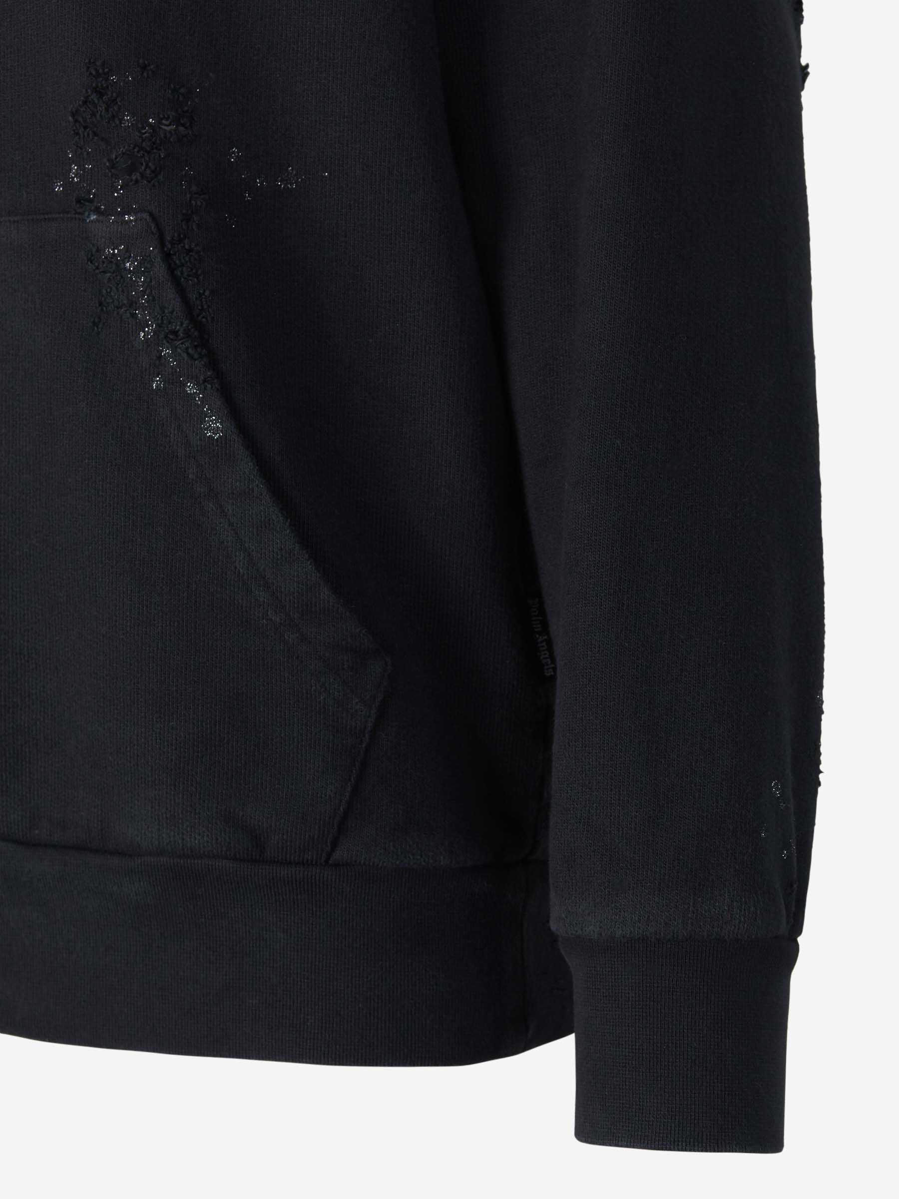 Оригінальна Glitter Logo Hoodie Palm angels – збільшений вид