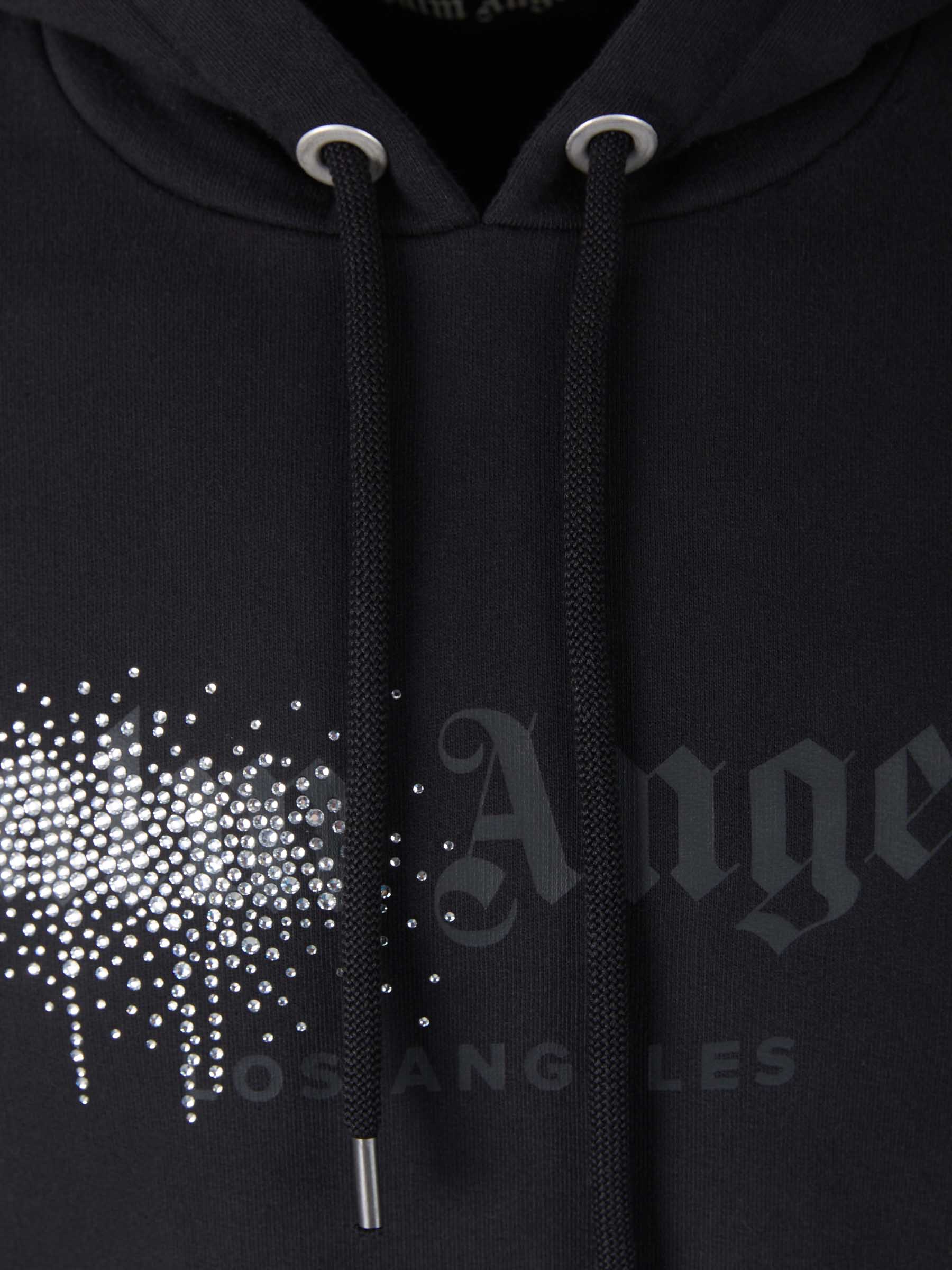 Rhinestone Sprayed Hoodie Palm angels оригінал – Купити в Україні – детальний вид