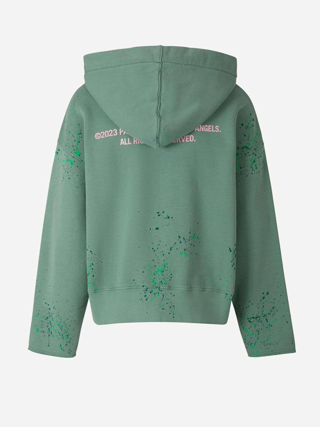 Оригінальна Sudadera Algodón Logo Palm angels – вид ззаду
