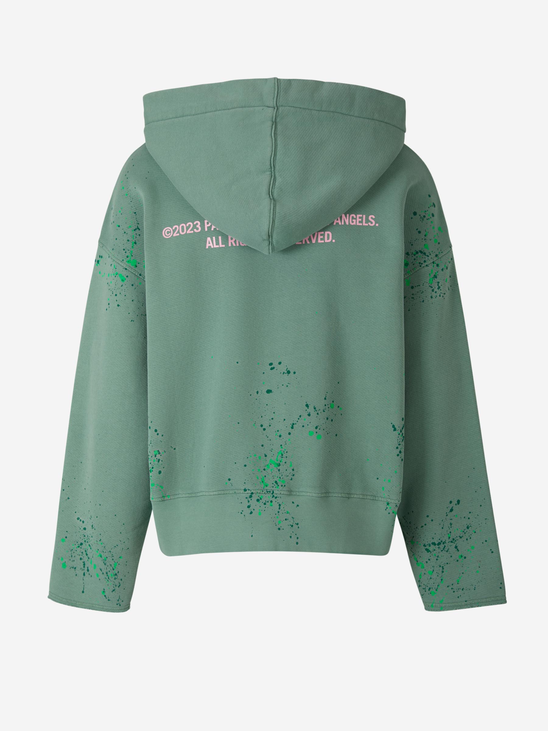 Оригінальна Sudadera Algodón Logo Palm angels – вид ззаду