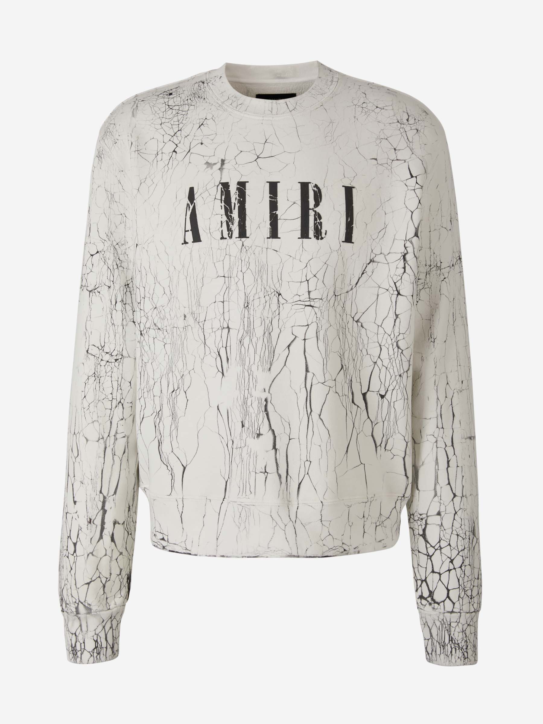 Sudadera Cracked Logo Amiri – Гарантія оригінальності – боковий вид