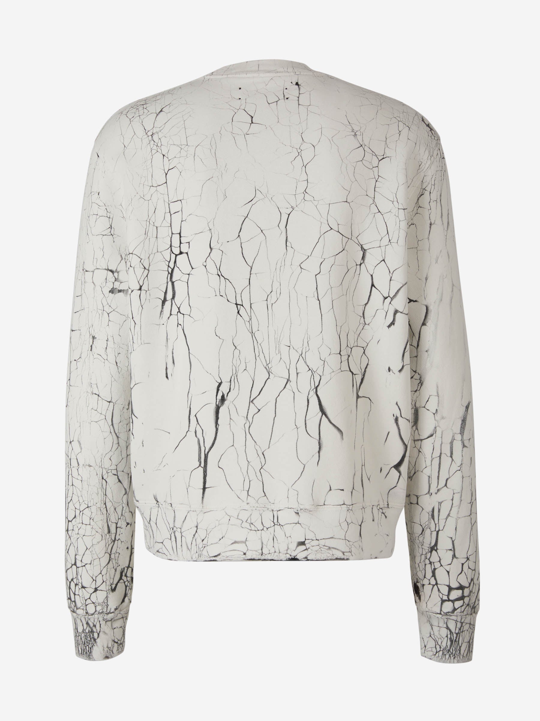 Sudadera Cracked Logo Amiri – Гарантія оригінальності – вид ззаду