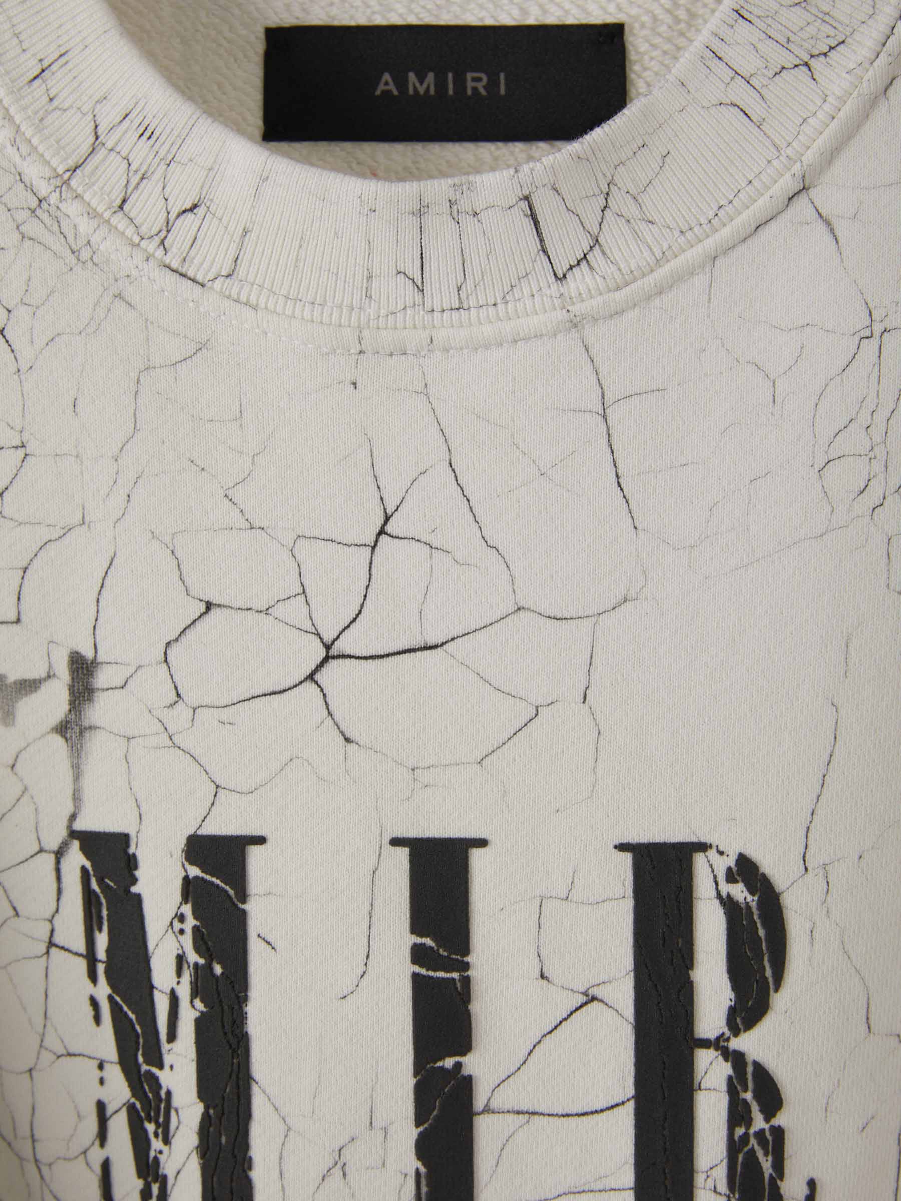 Sudadera Cracked Logo Amiri – Гарантія оригінальності – детальний вид