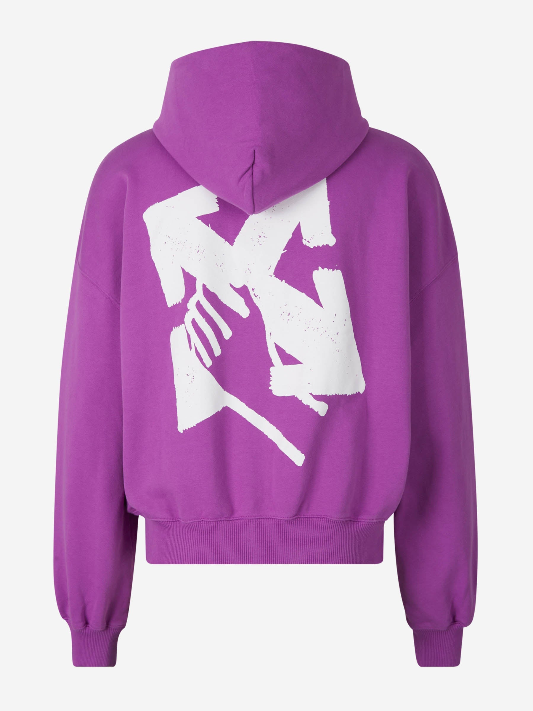 Sudadera Hands Arrow Off-white оригінал – Купити в Україні – вид ззаду
