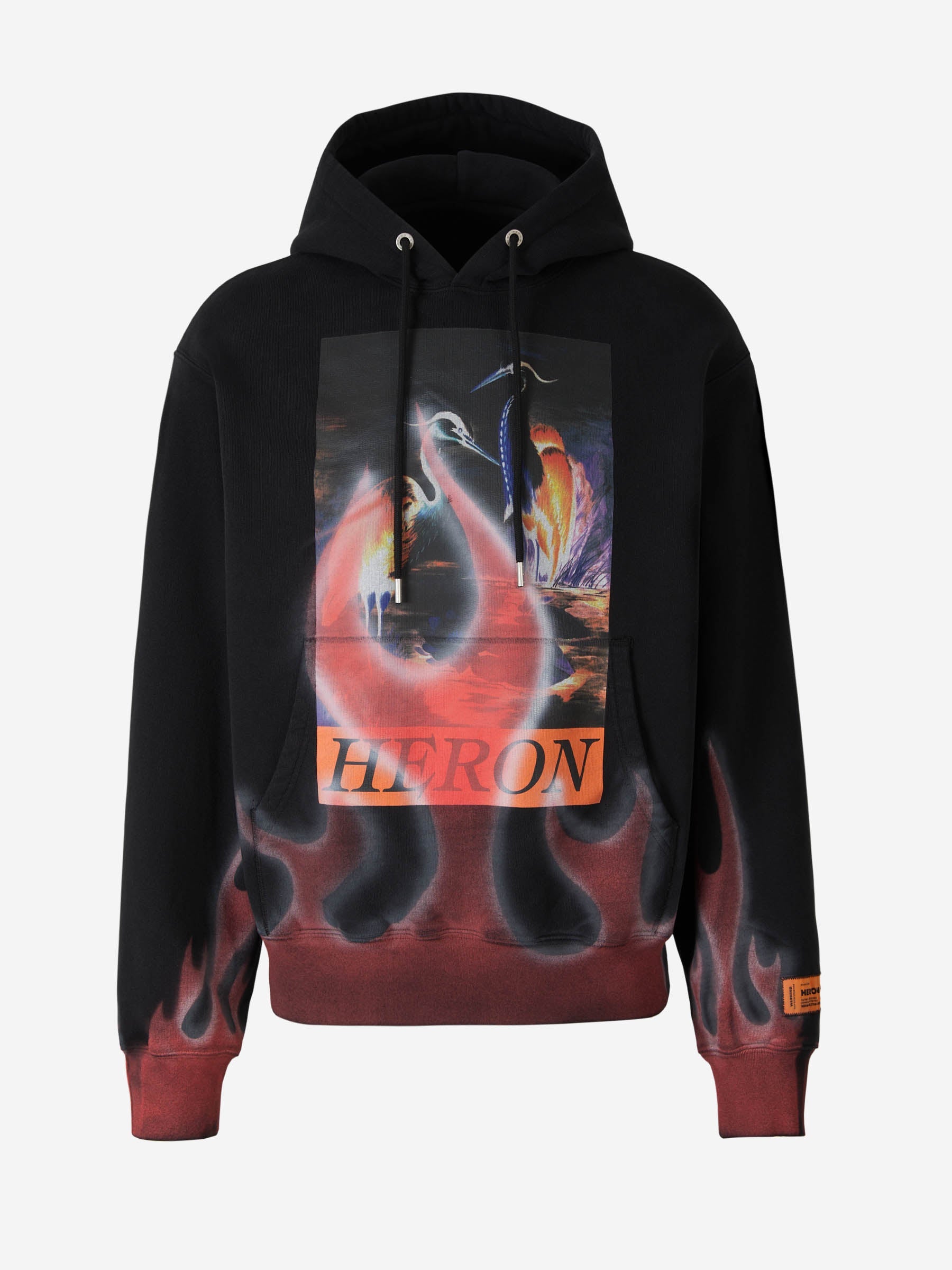 Sudadera Estampada Algodón Heron preston оригінал – Купити в Україні – боковий вид