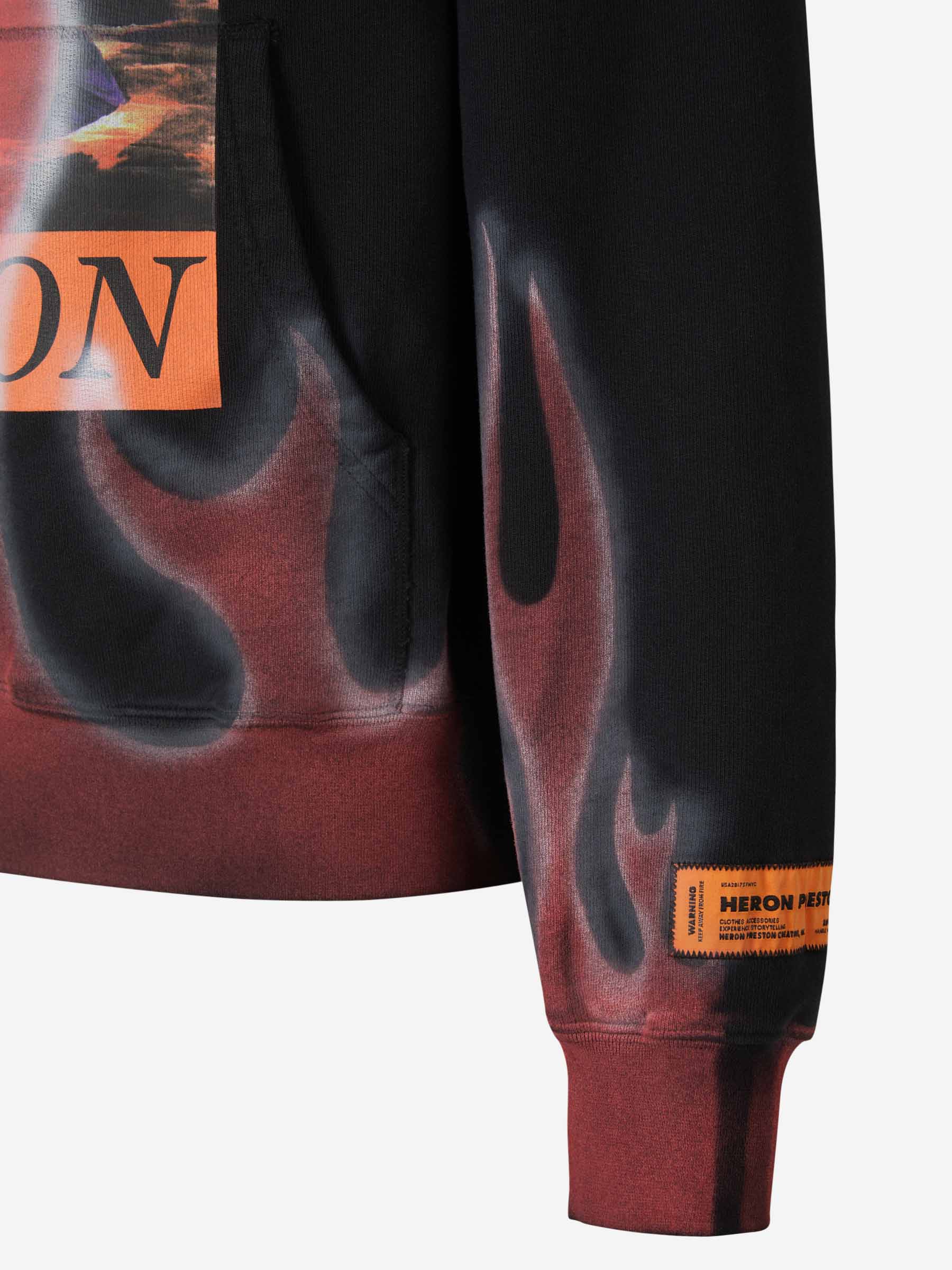 Sudadera Estampada Algodón Heron preston оригінал – Купити в Україні – збільшений вид