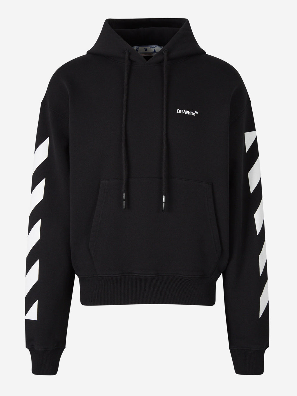 Оригінальна Sudadera Rayas Diagonales Off-white – боковий вид