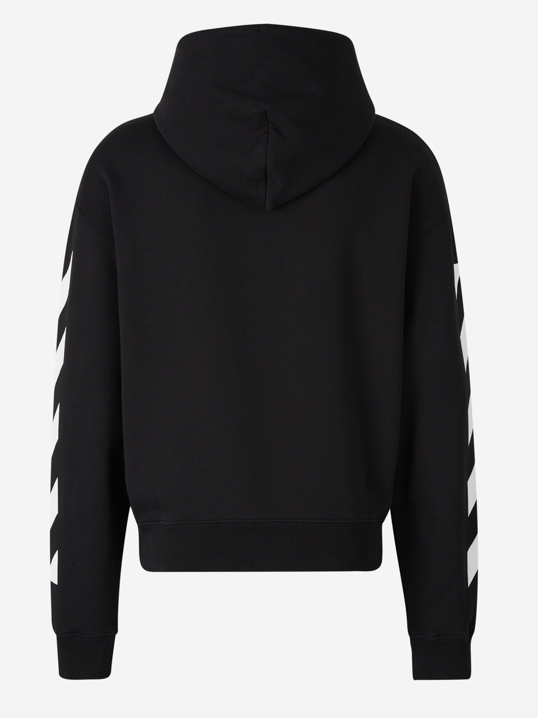 Оригінальна Sudadera Rayas Diagonales Off-white – вид ззаду