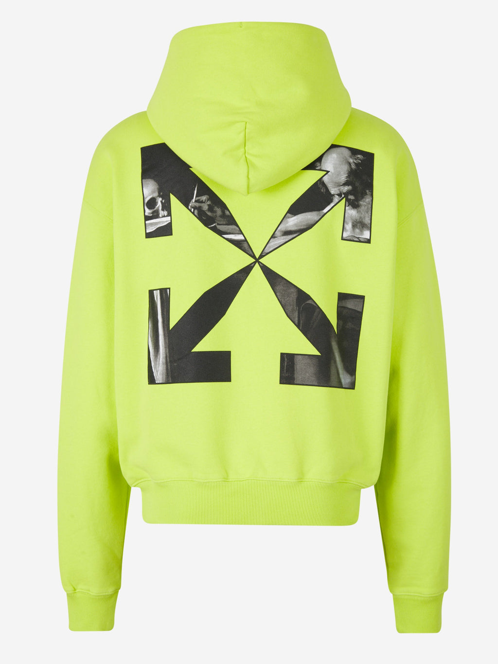 Оригінальна Sudadera Arrow Caravaggio Off-white – вид ззаду