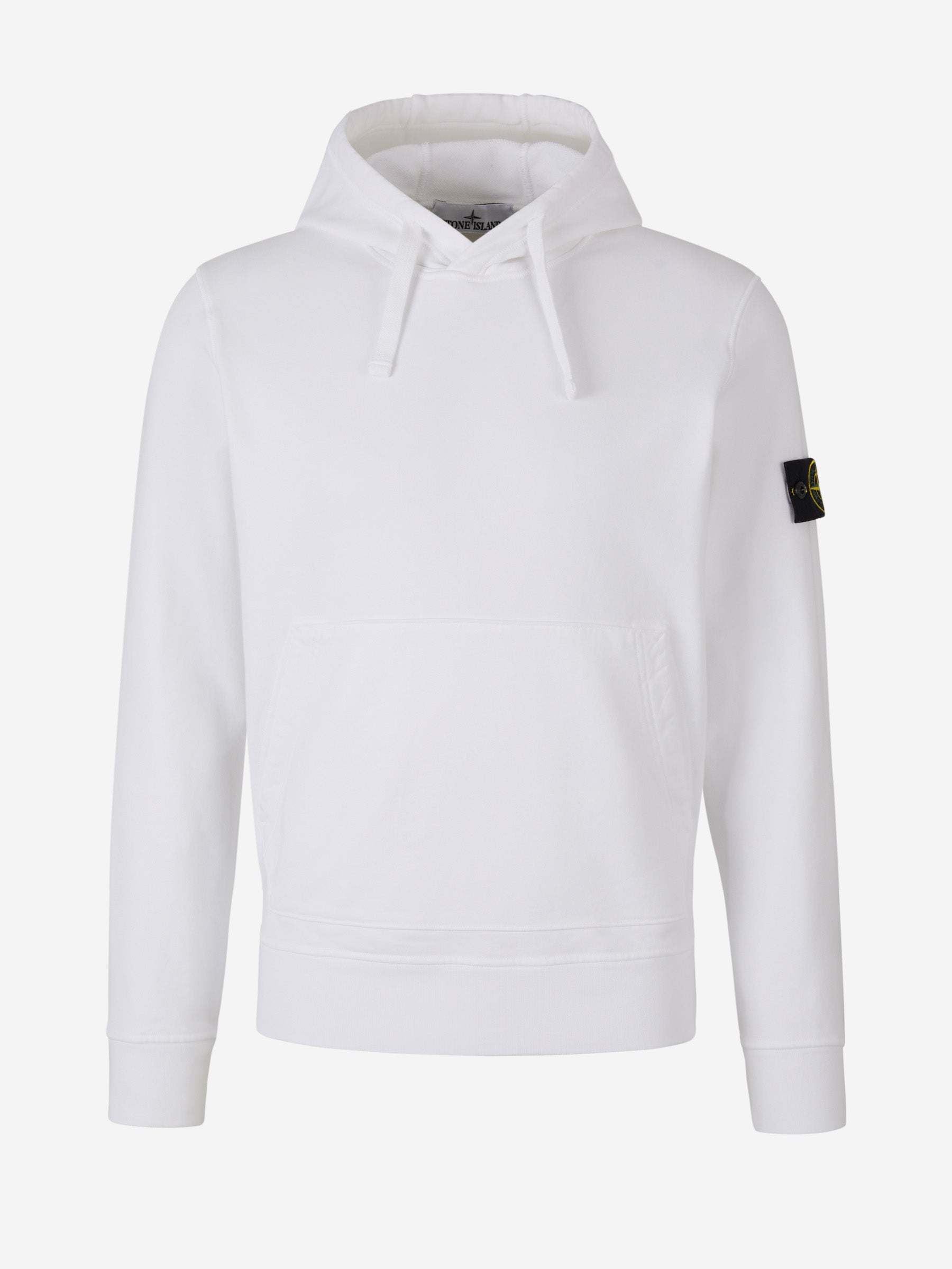 Logo Cotton Hoodie Stone island – Гарантія оригінальності – боковий вид