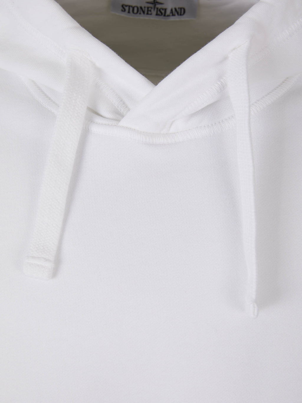 Logo Cotton Hoodie Stone island – Гарантія оригінальності – детальний вид