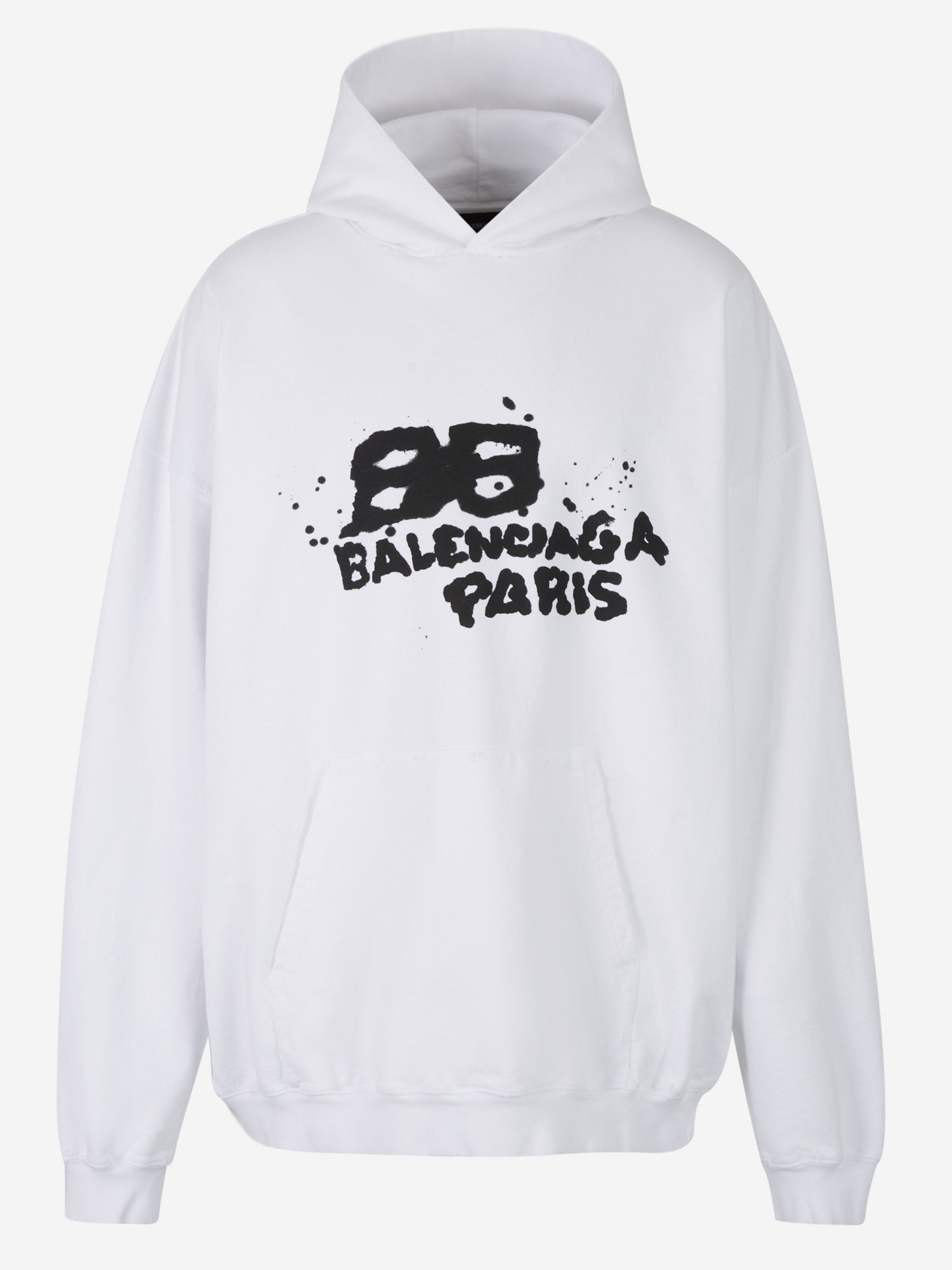 Оригінальна Hand Drawn Hoodie Balenciaga – боковий вид - BALENCIAGA