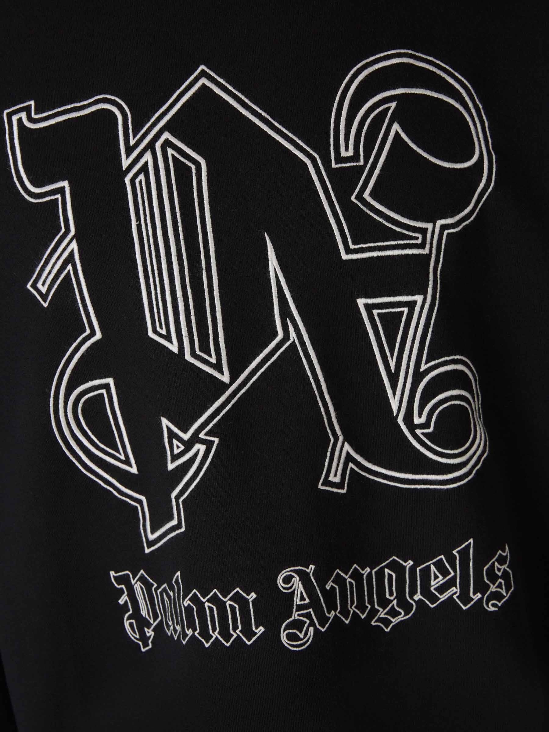 Embroidered Logo Hoodie Palm angels оригінал – Купити в Україні – збільшений вид
