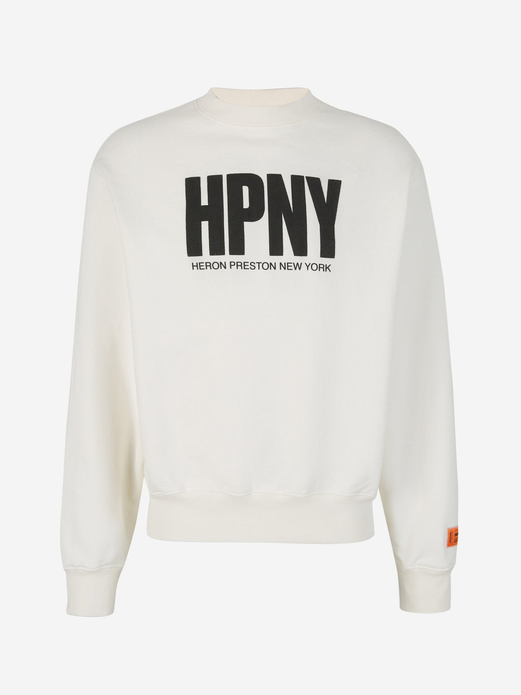 Logo Cotton Sweatshirt Heron preston оригінал – Купити в Україні – боковий вид