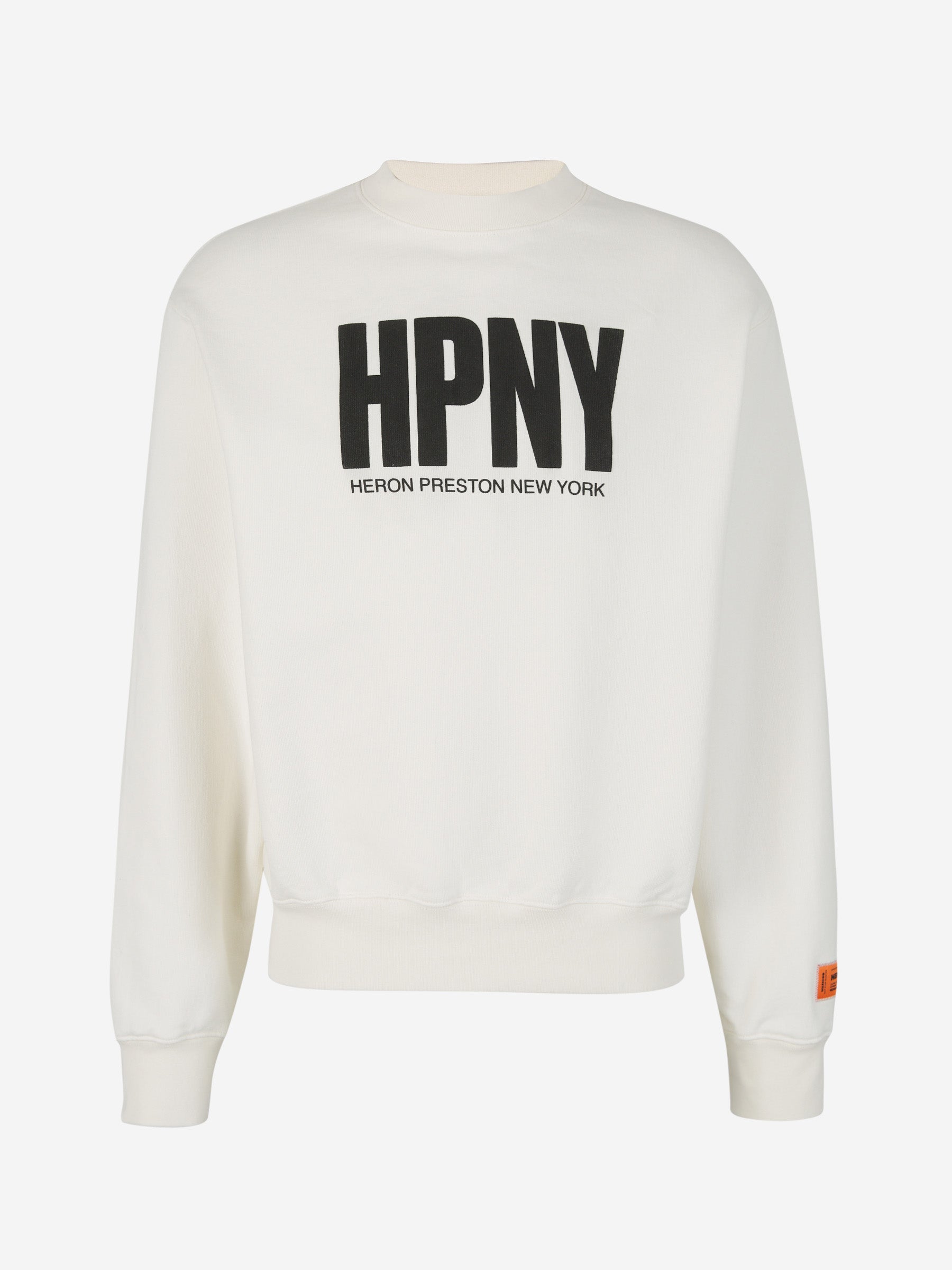Logo Cotton Sweatshirt Heron preston оригінал – Купити в Україні – боковий вид