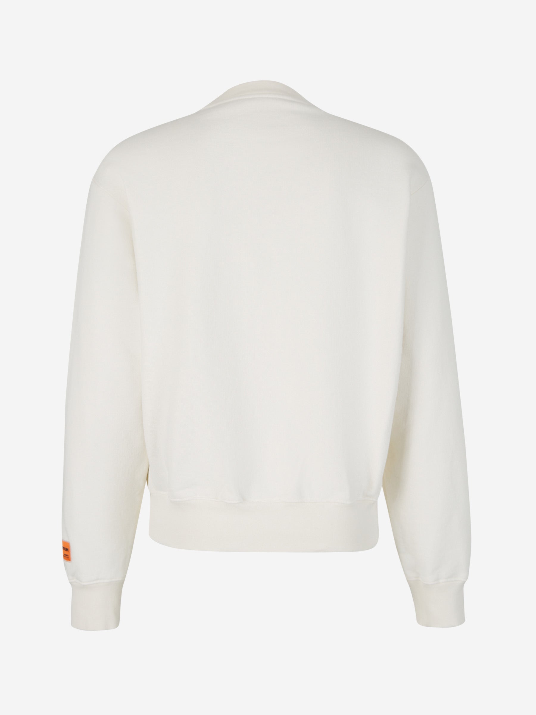 Logo Cotton Sweatshirt Heron preston оригінал – Купити в Україні – вид ззаду