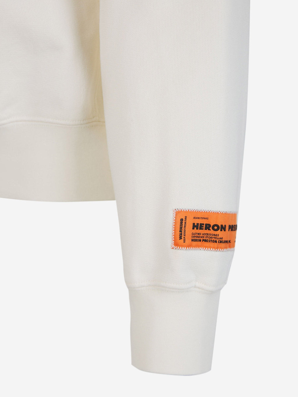 Logo Cotton Sweatshirt Heron preston оригінал – Купити в Україні – збільшений вид