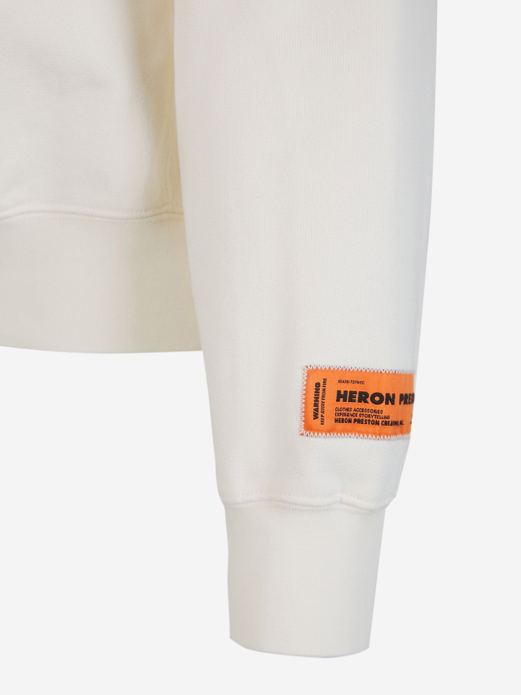 Logo Cotton Sweatshirt Heron preston оригінал – Купити в Україні – збільшений вид