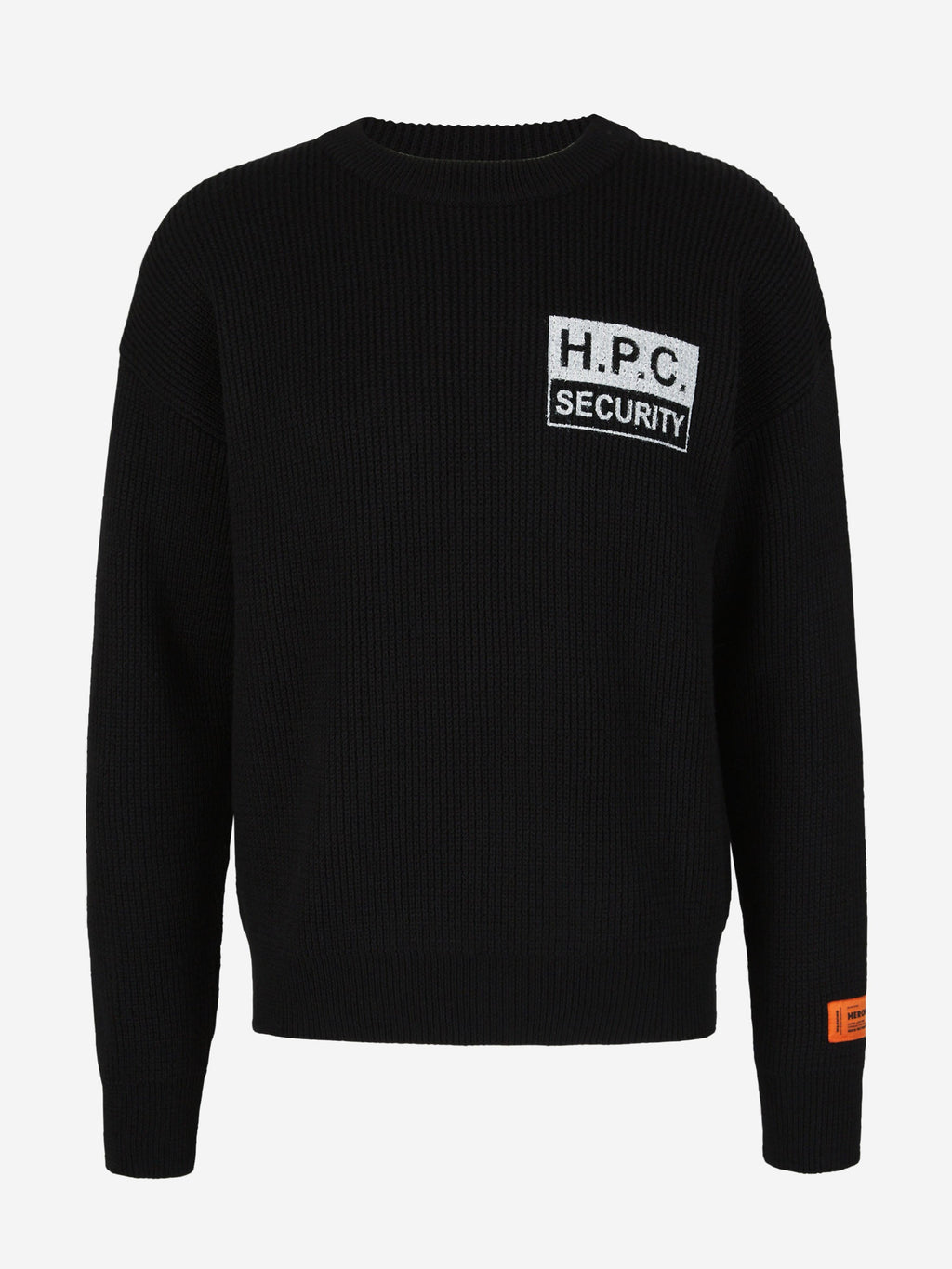 Hpc Wool Sweatshirt Heron preston – Гарантія оригінальності – боковий вид