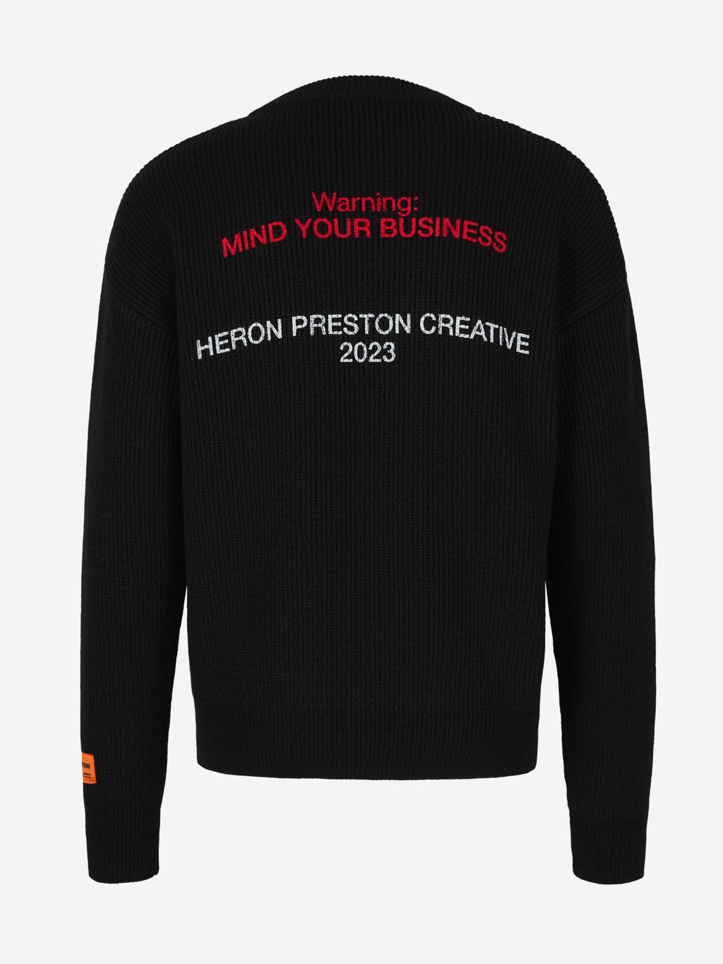 Hpc Wool Sweatshirt Heron preston – Гарантія оригінальності – вид ззаду
