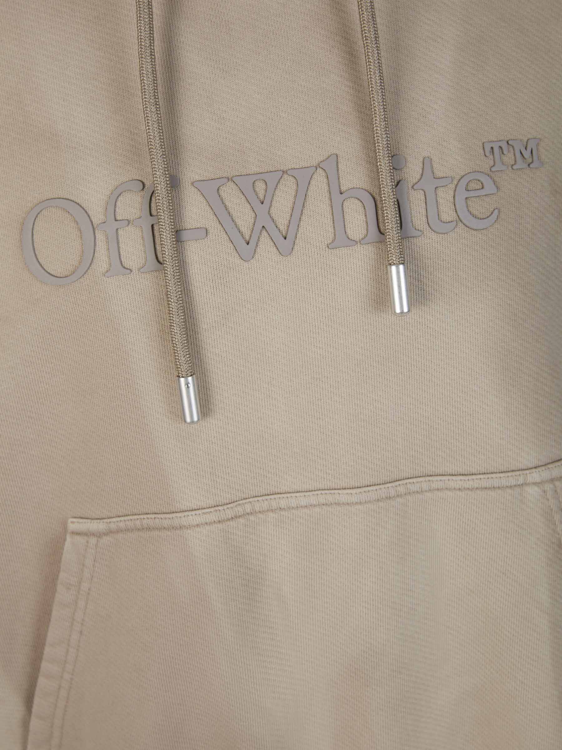 Embossed Logo Sweatshirt Off-white оригінал – Купити в Україні – збільшений вид