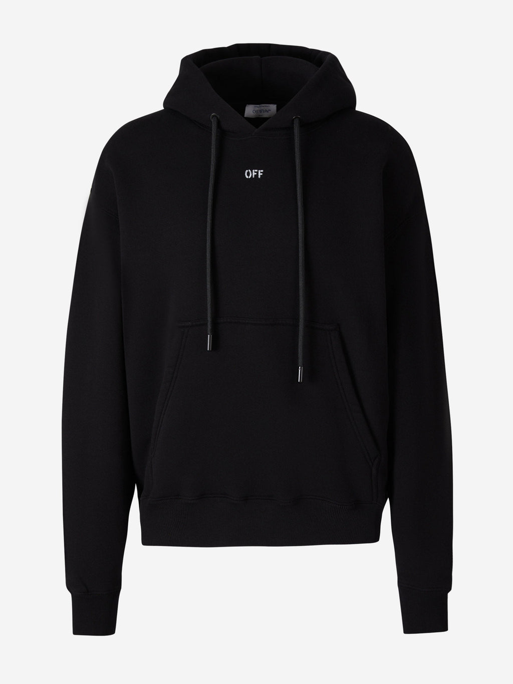 Cotton Logo Sweatshirt Off-white оригінал – Купити в Україні – боковий вид